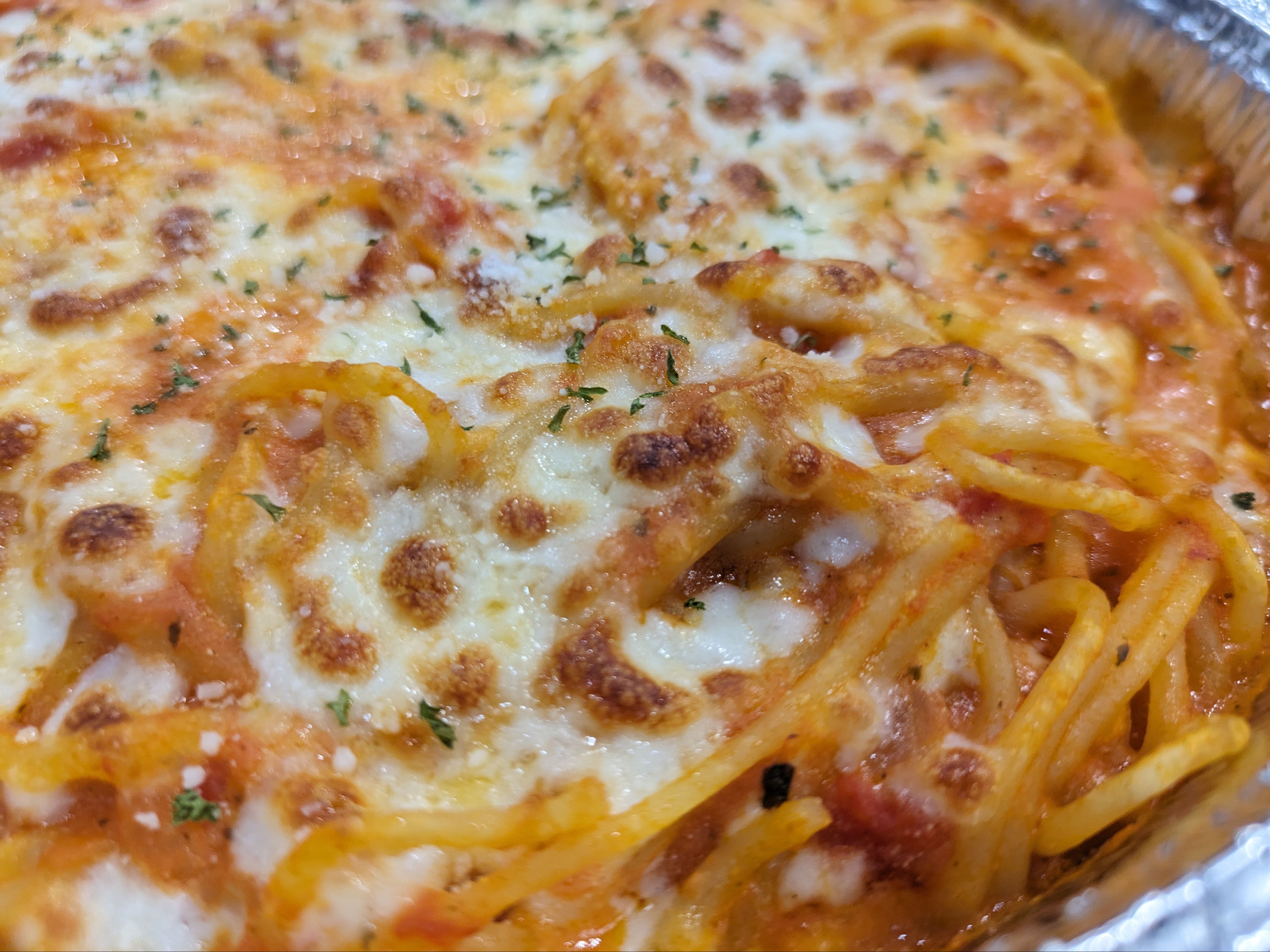 Baked Spaghetti.
