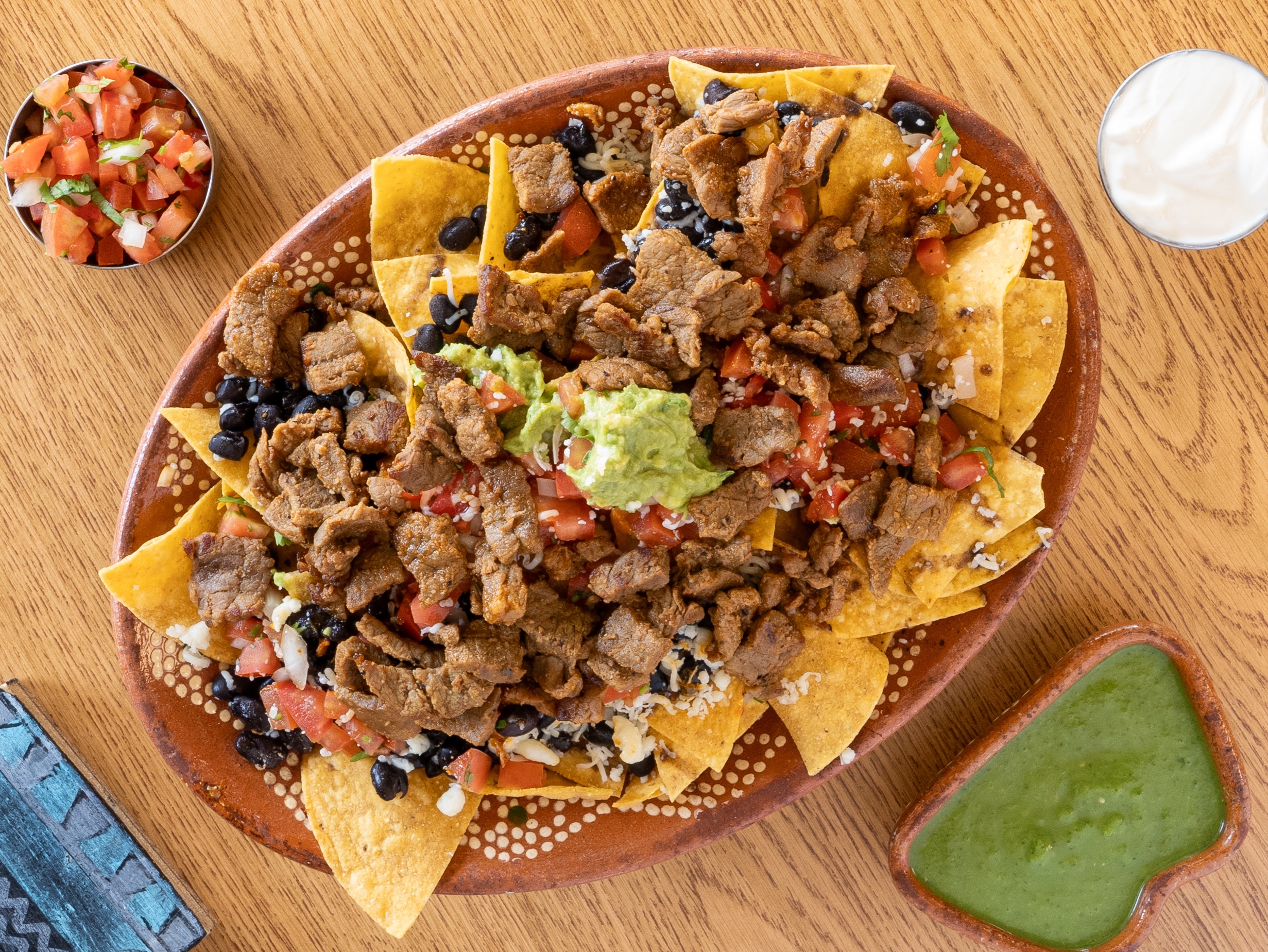 Ground Beef (Carne Molida) Nachos.