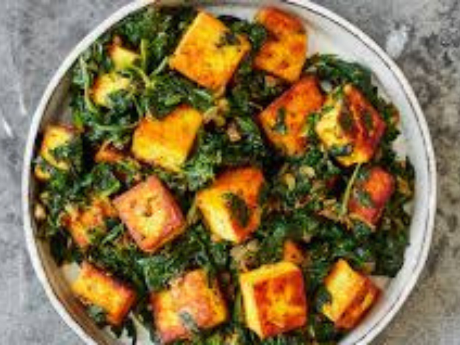 Saag Paneer.