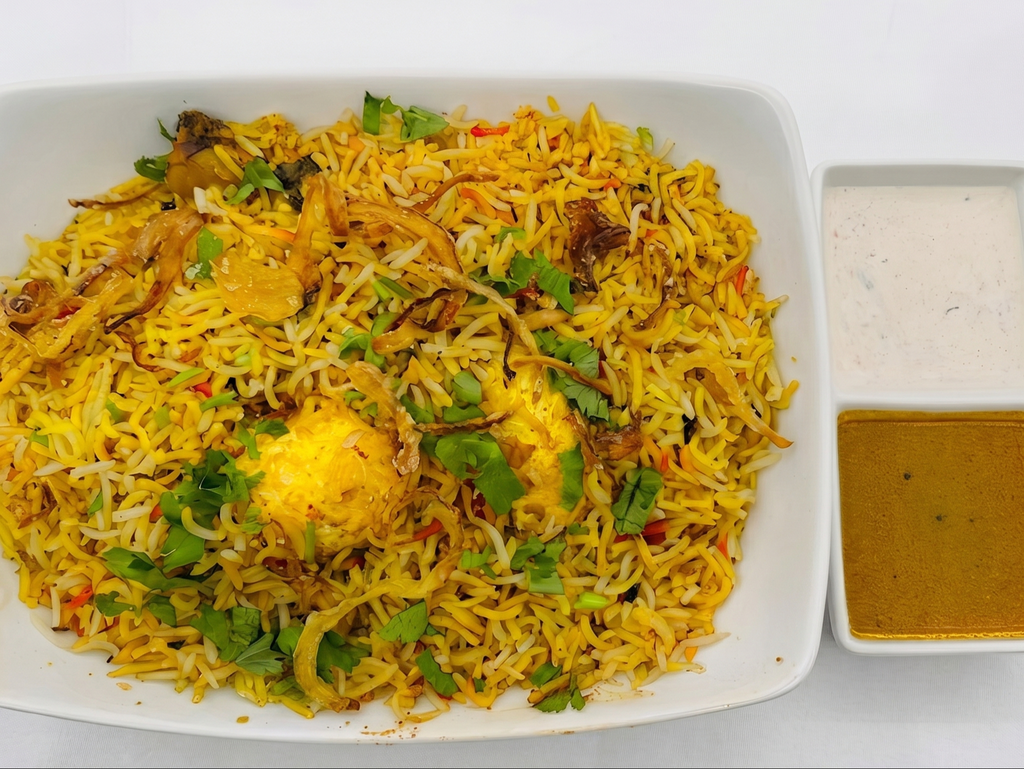 Egg Biryani.