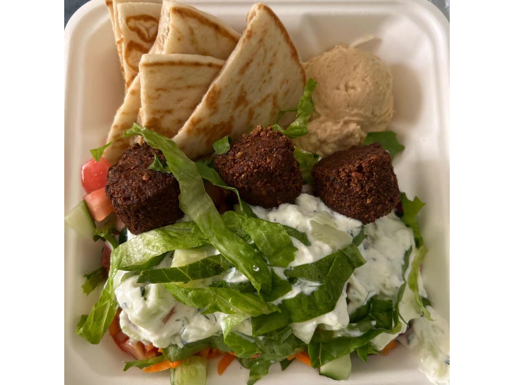 Falafel Platter.