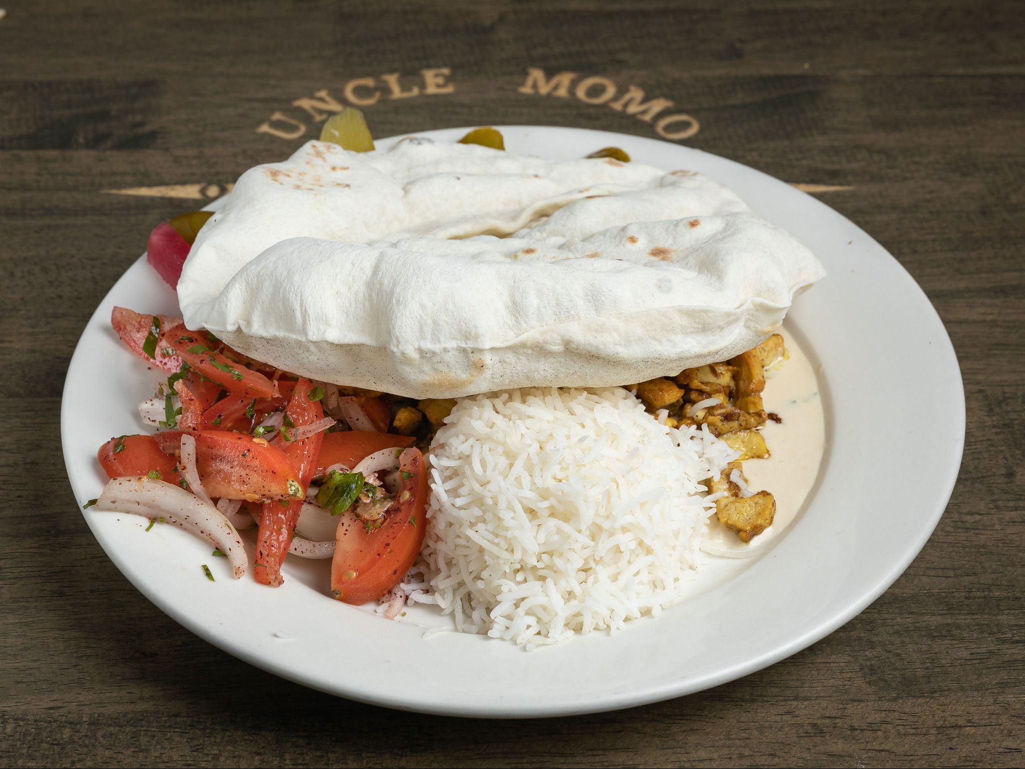 Chicken Shawarma Plate - Family Meal.