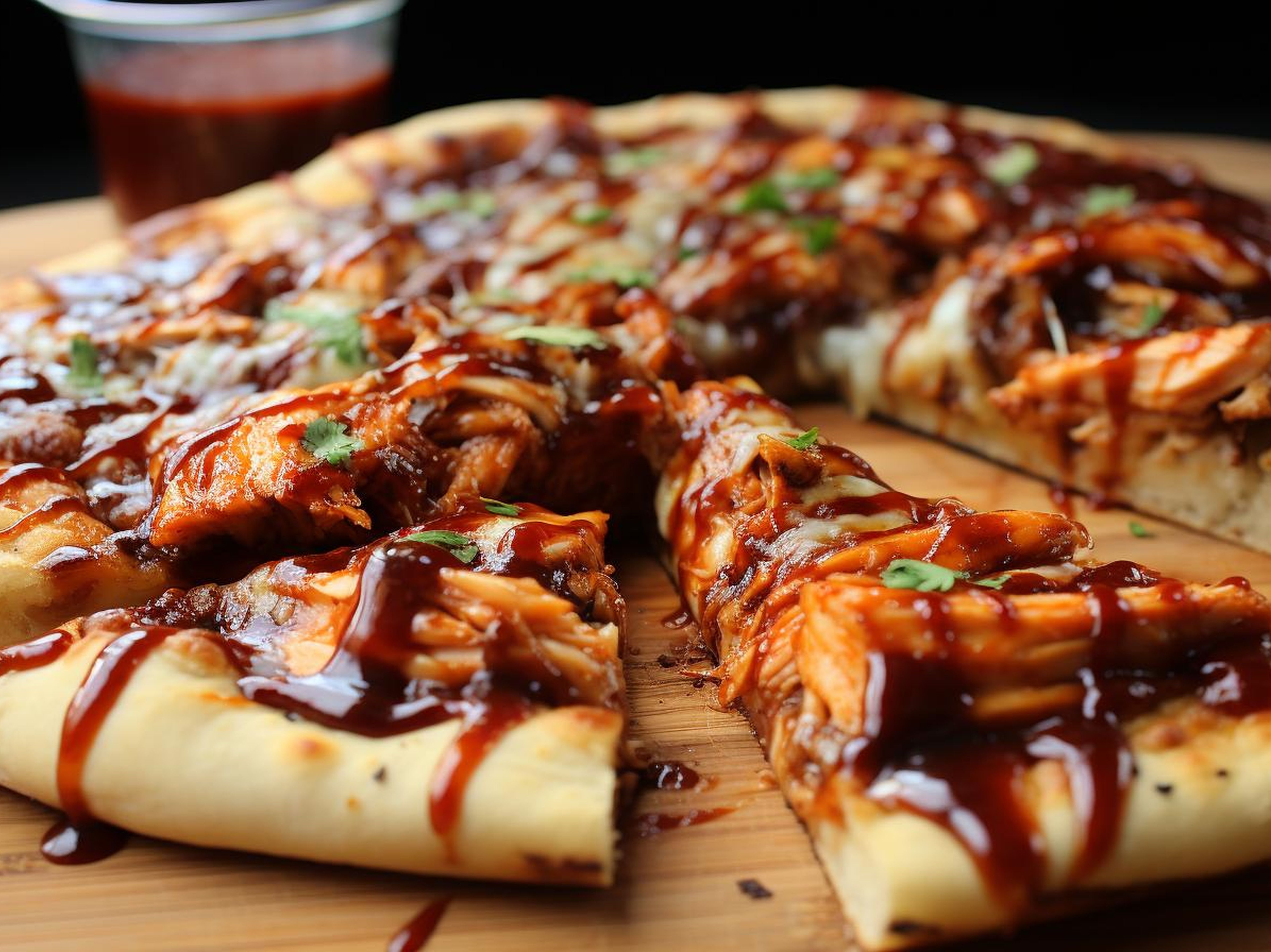 Bbq Chicken Pizza.