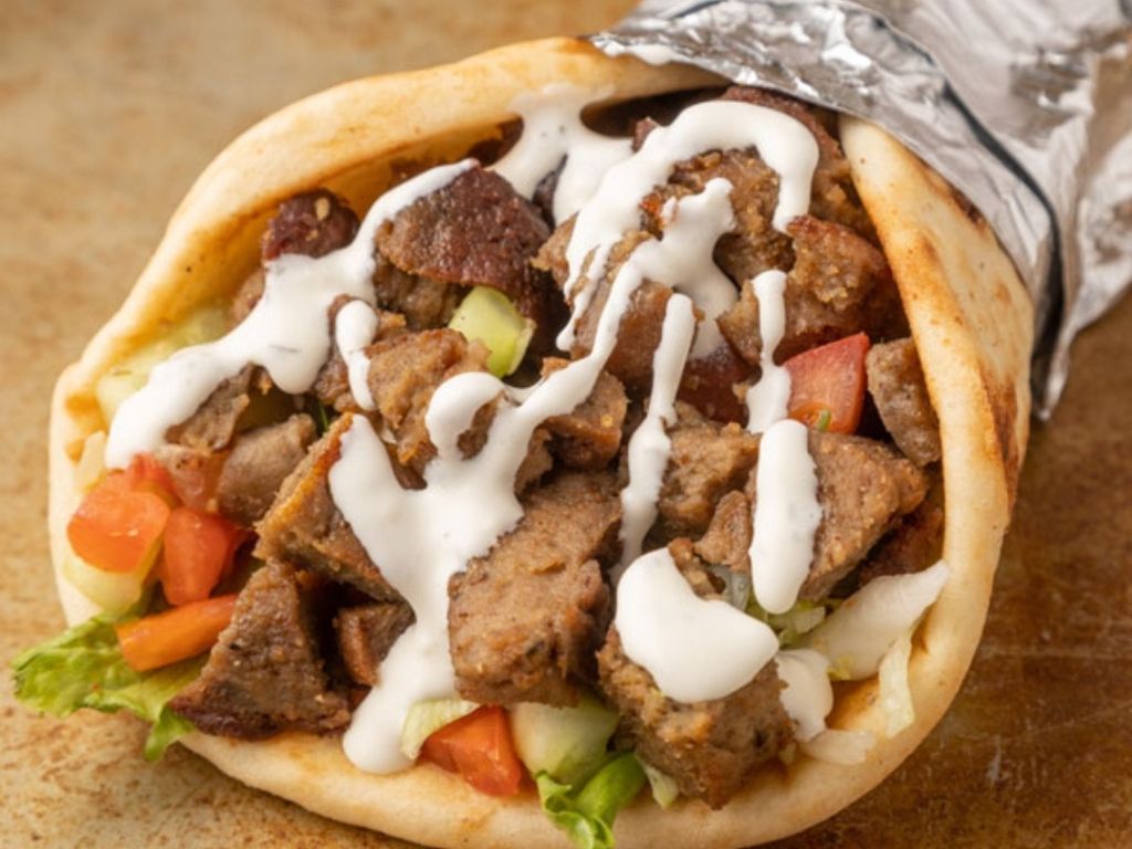 #4 Lamb Shawarma Gyro