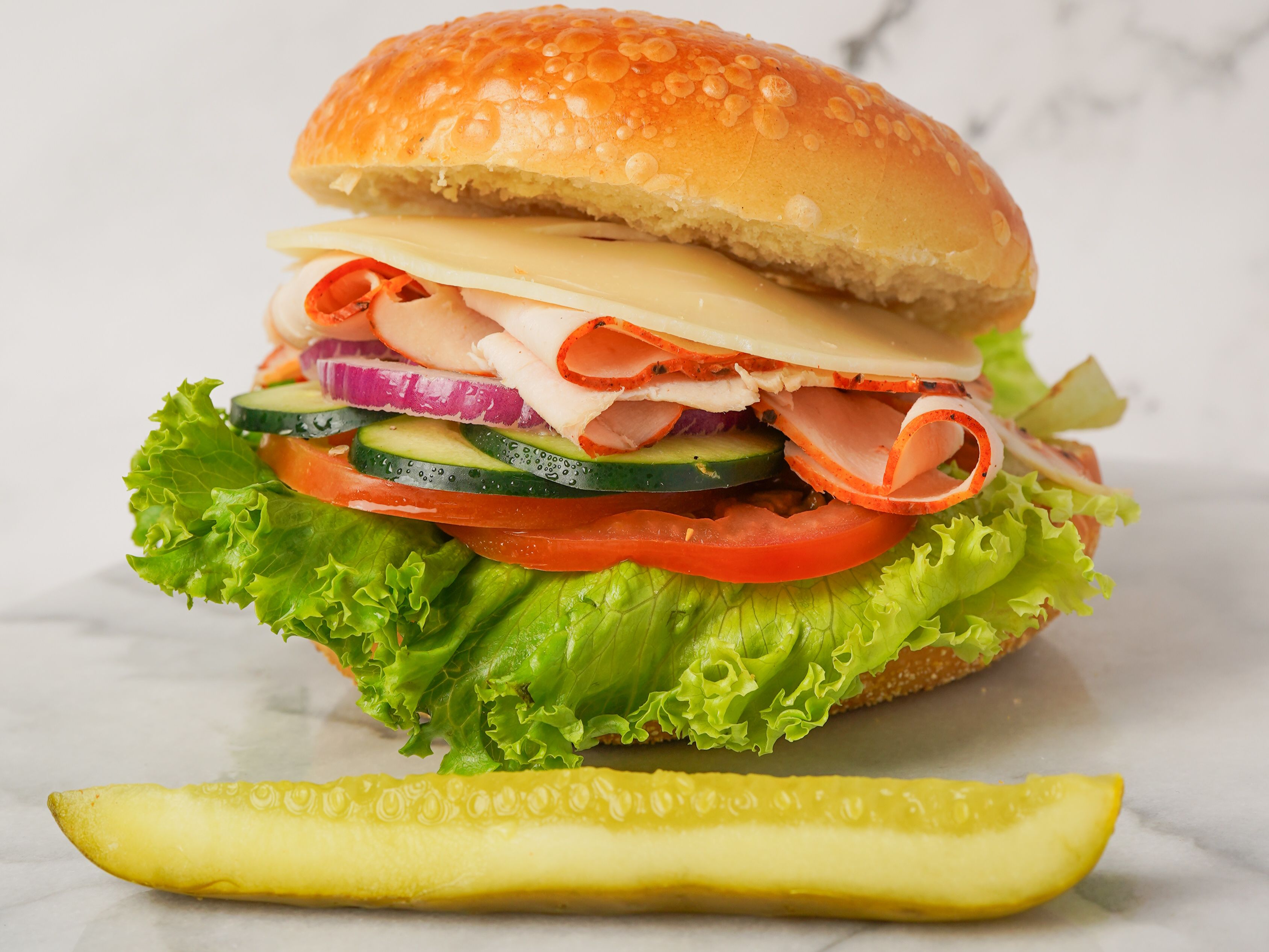 SOUTHWEST TURKEY SANDWICH.