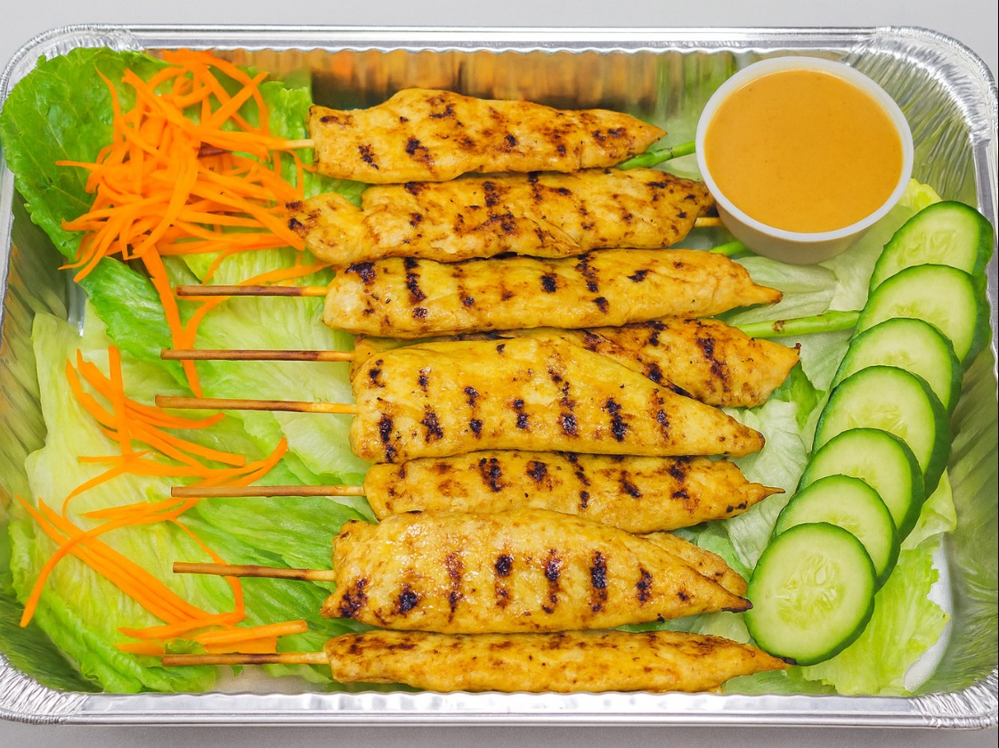 Chicken  Satay Tray #20