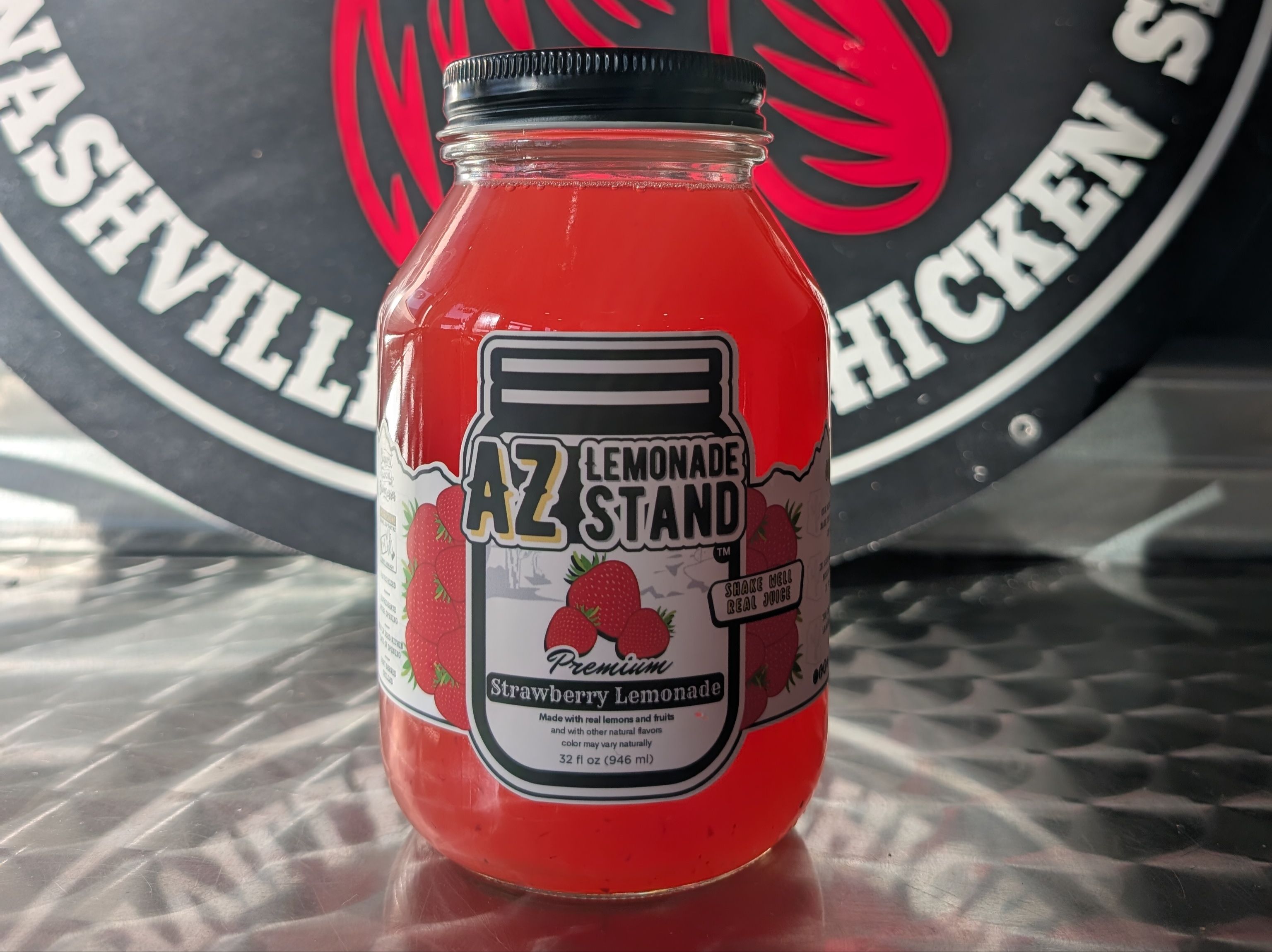 AZ Strawberry Lemonade.