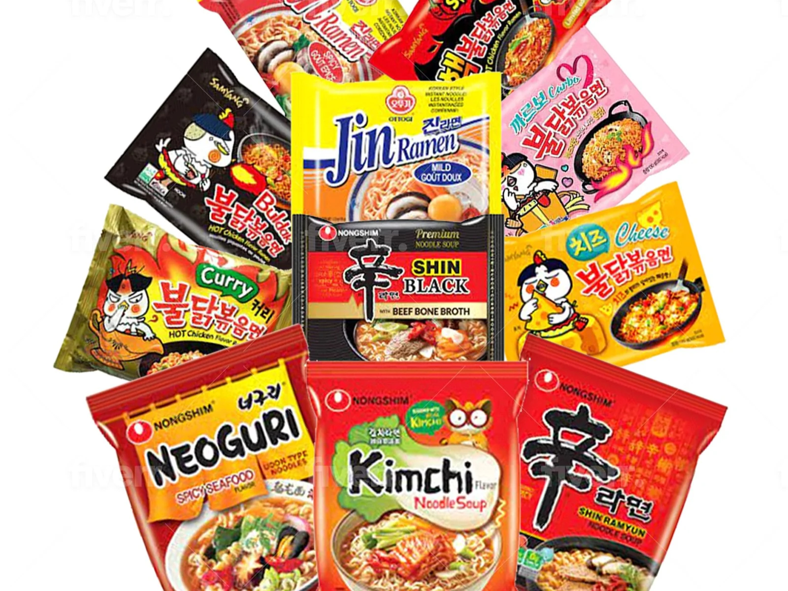 Ramen package not cook