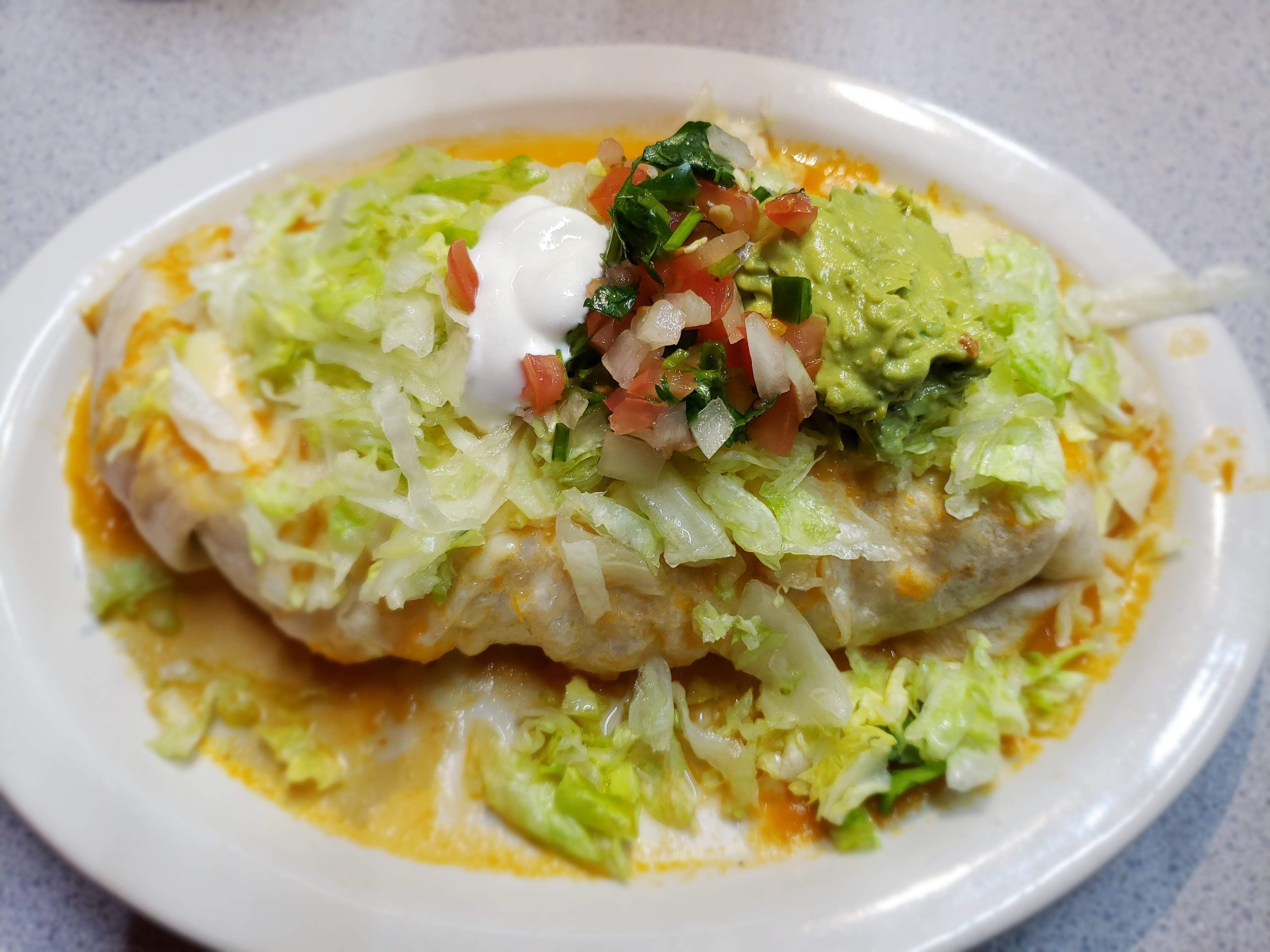 Burrito Extra Grande.