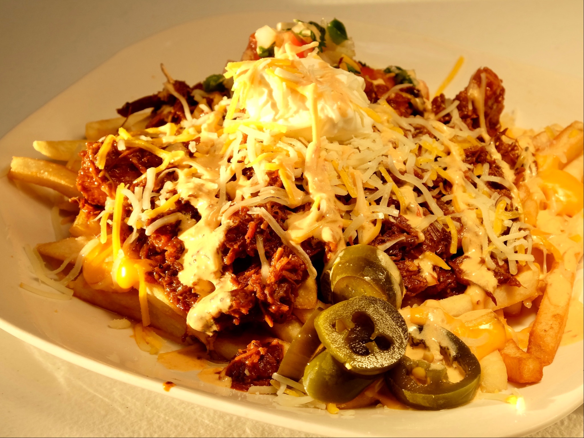 Loaded Halal Cuts Fries.