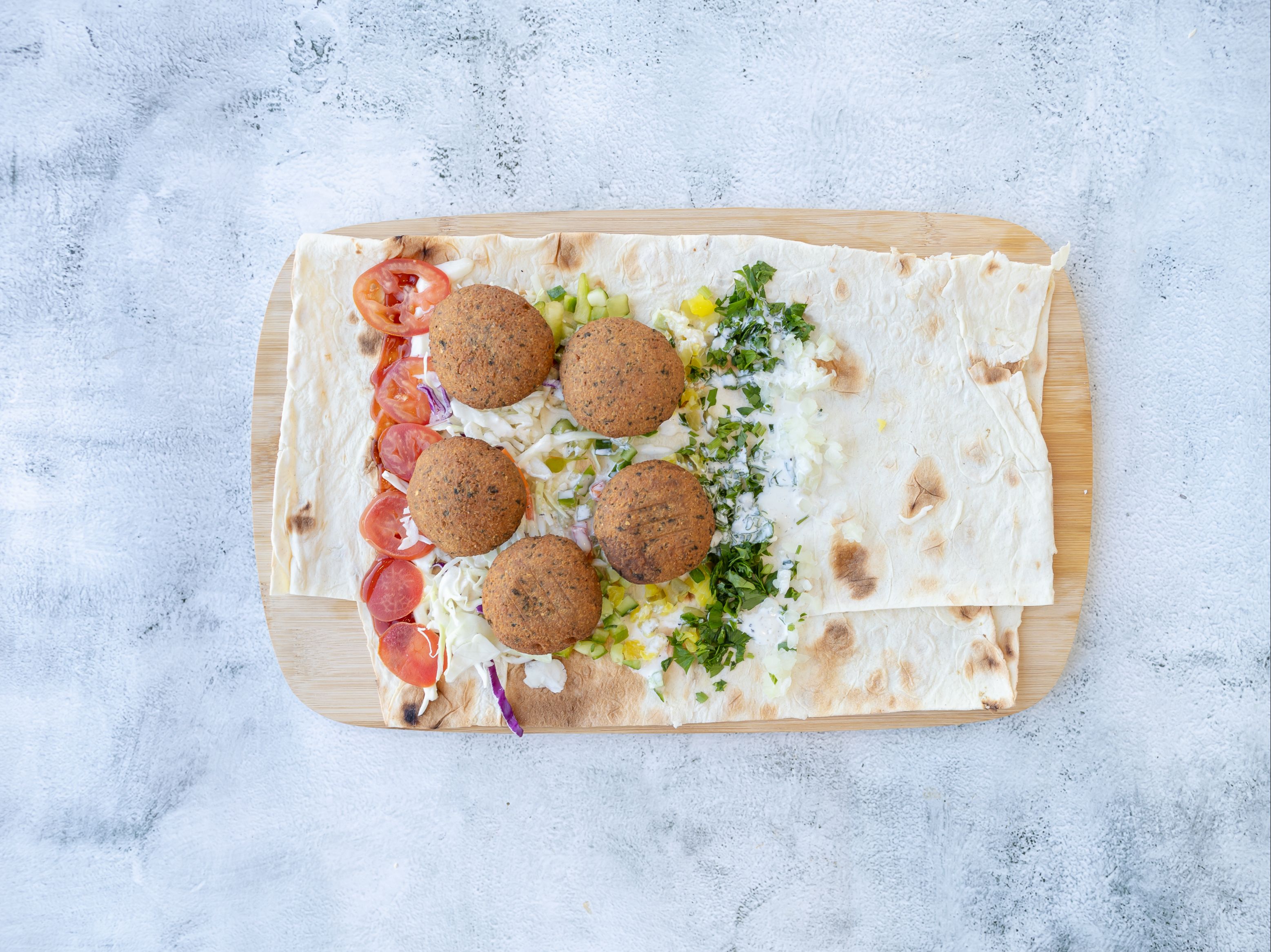 Falafel Lavash Wrap
