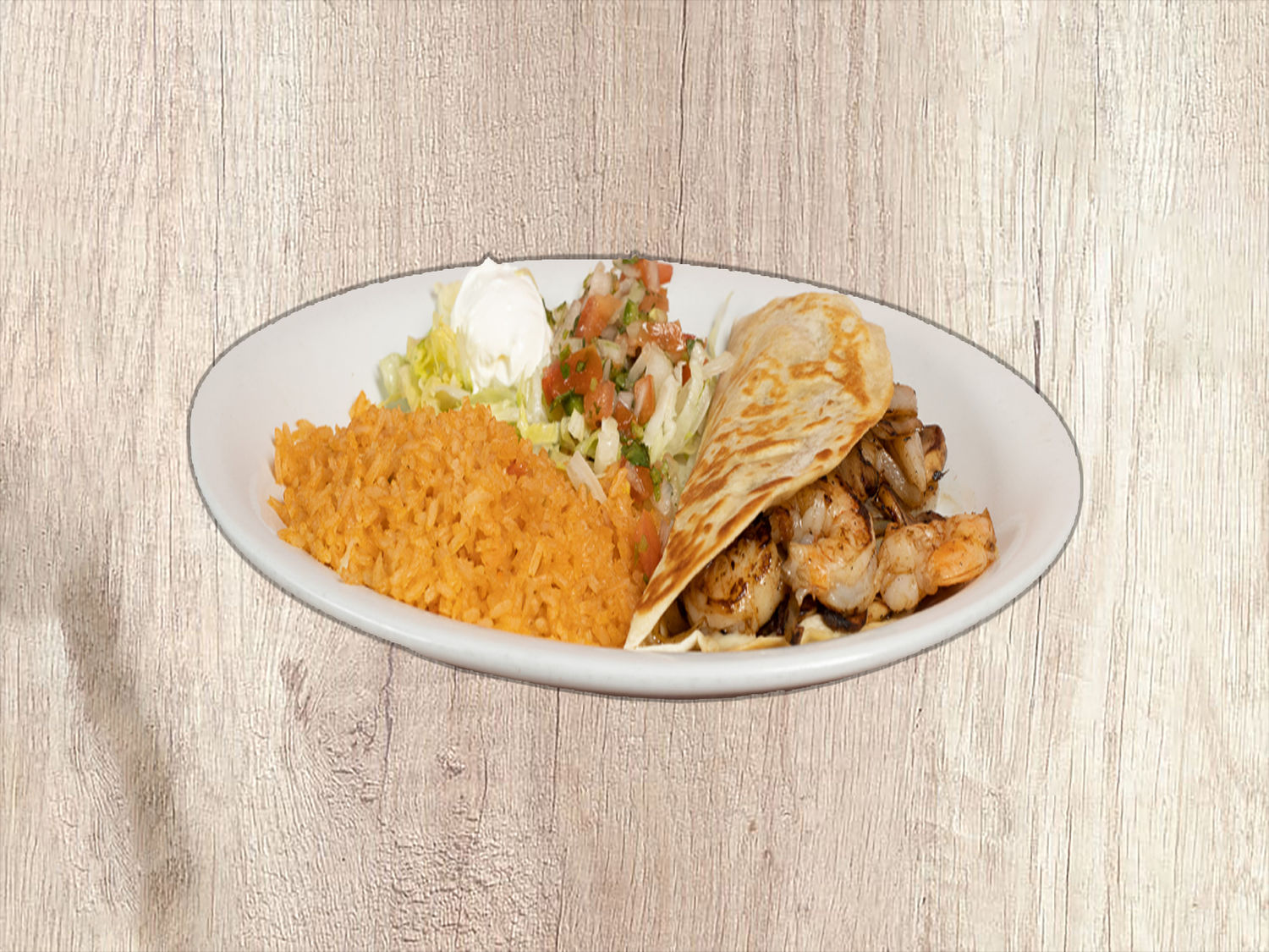 Seafood Quesadilla