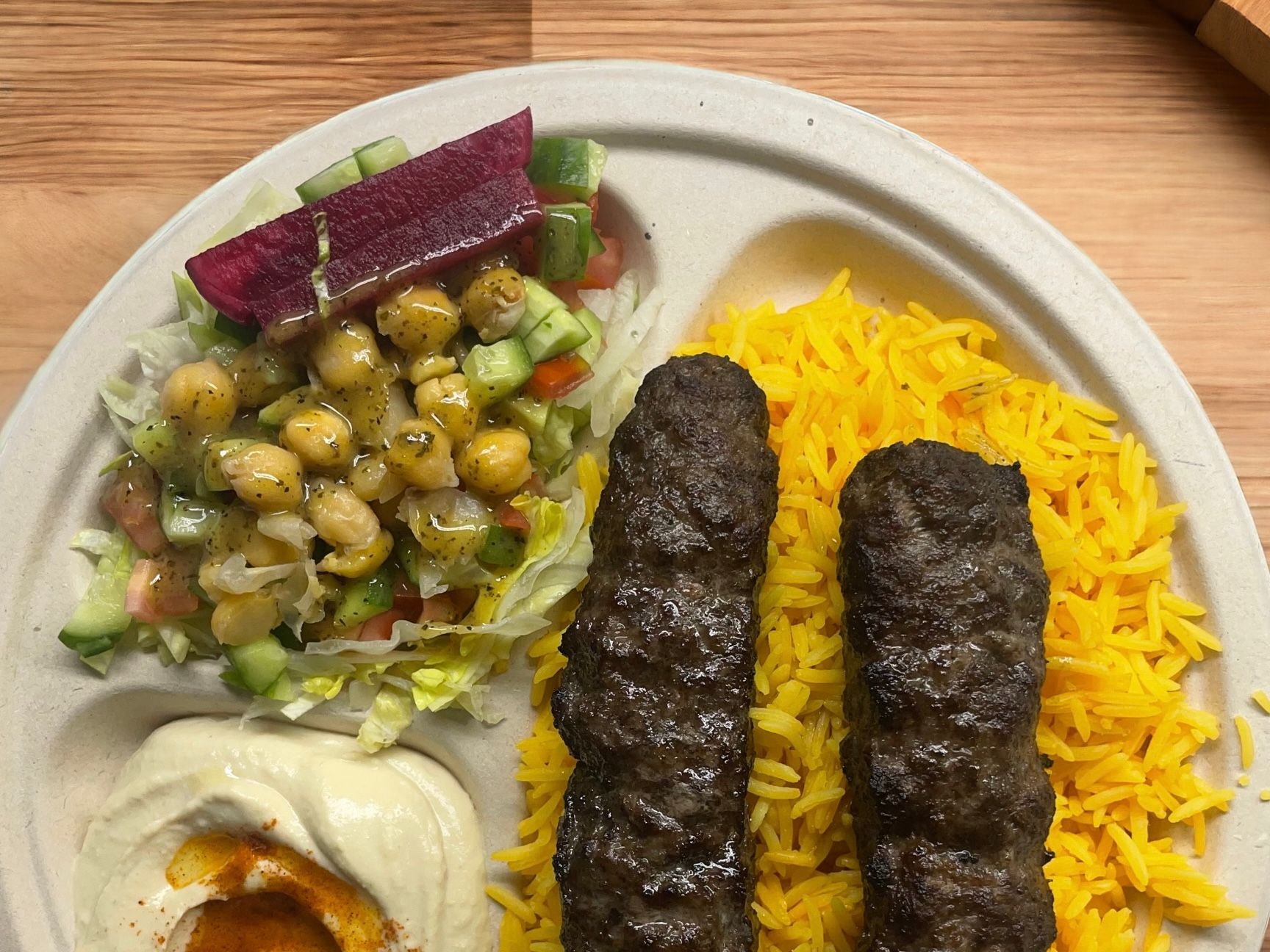 Kofta Plate.
