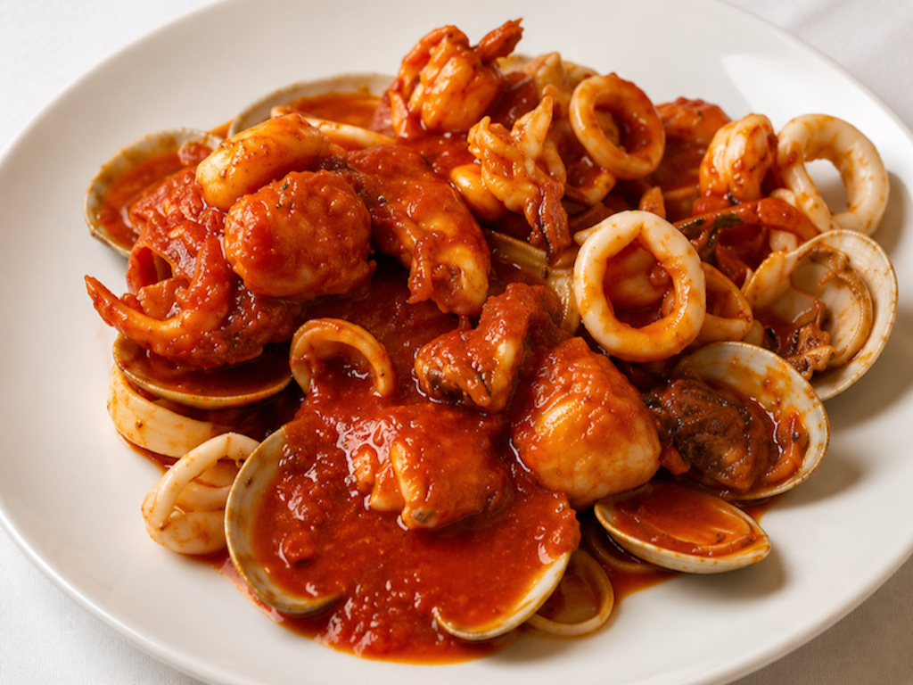 Combo Seafood Posillipo.