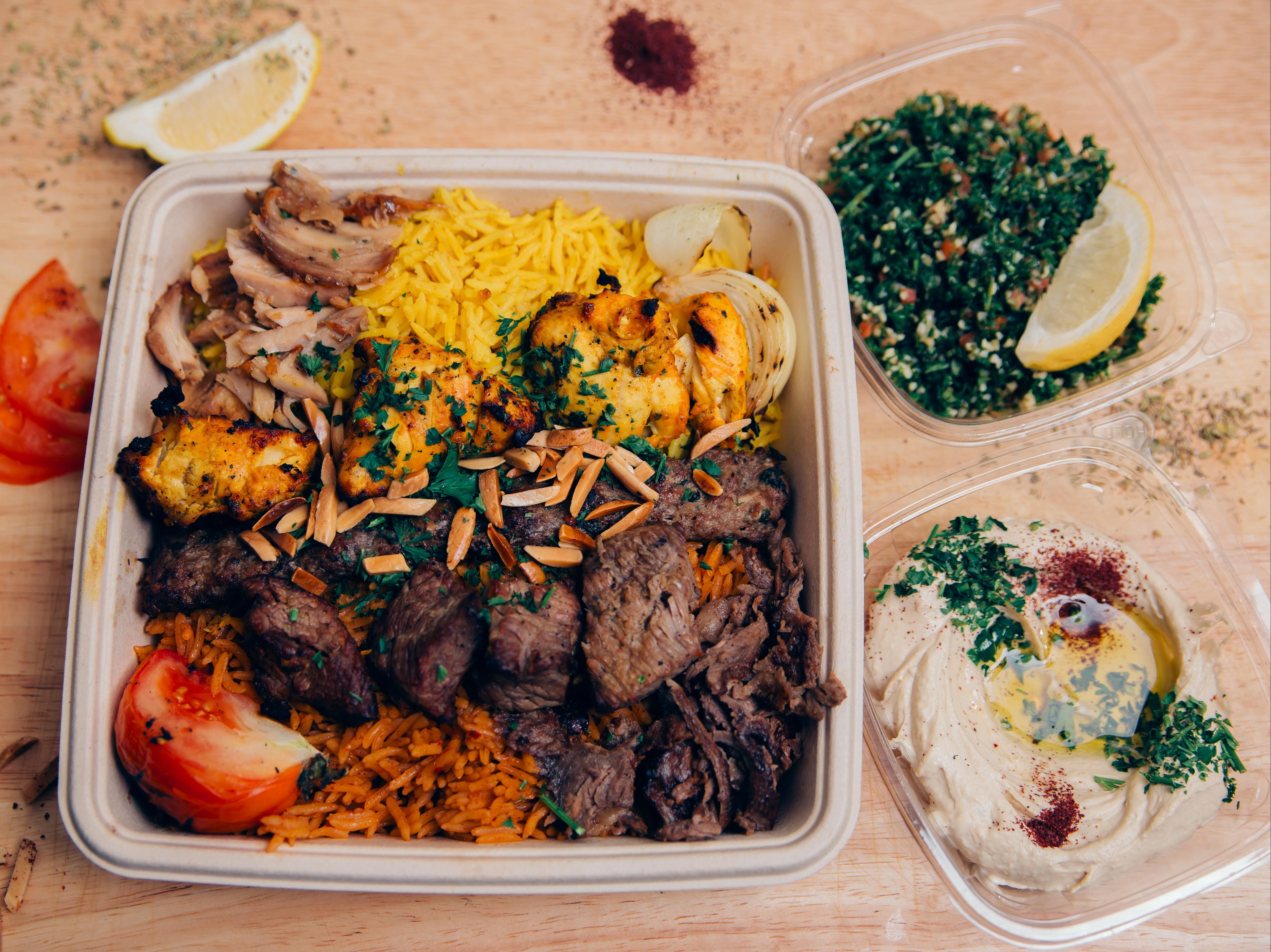 Mix Grill Entree.