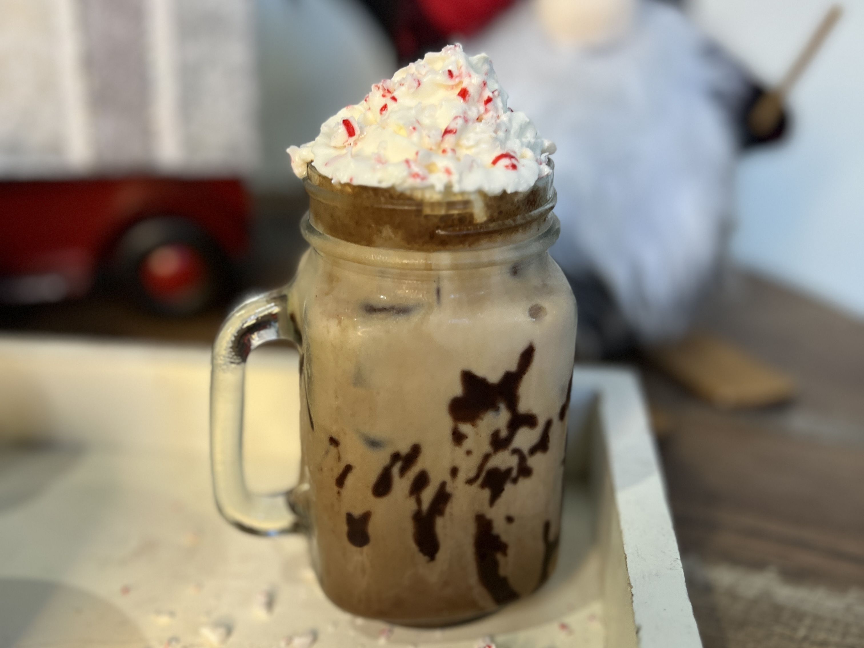 Peppermint Mocha Latte.