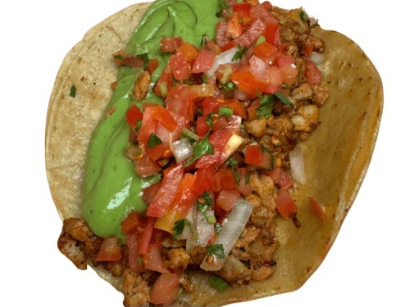 Pollo Asado Taco.