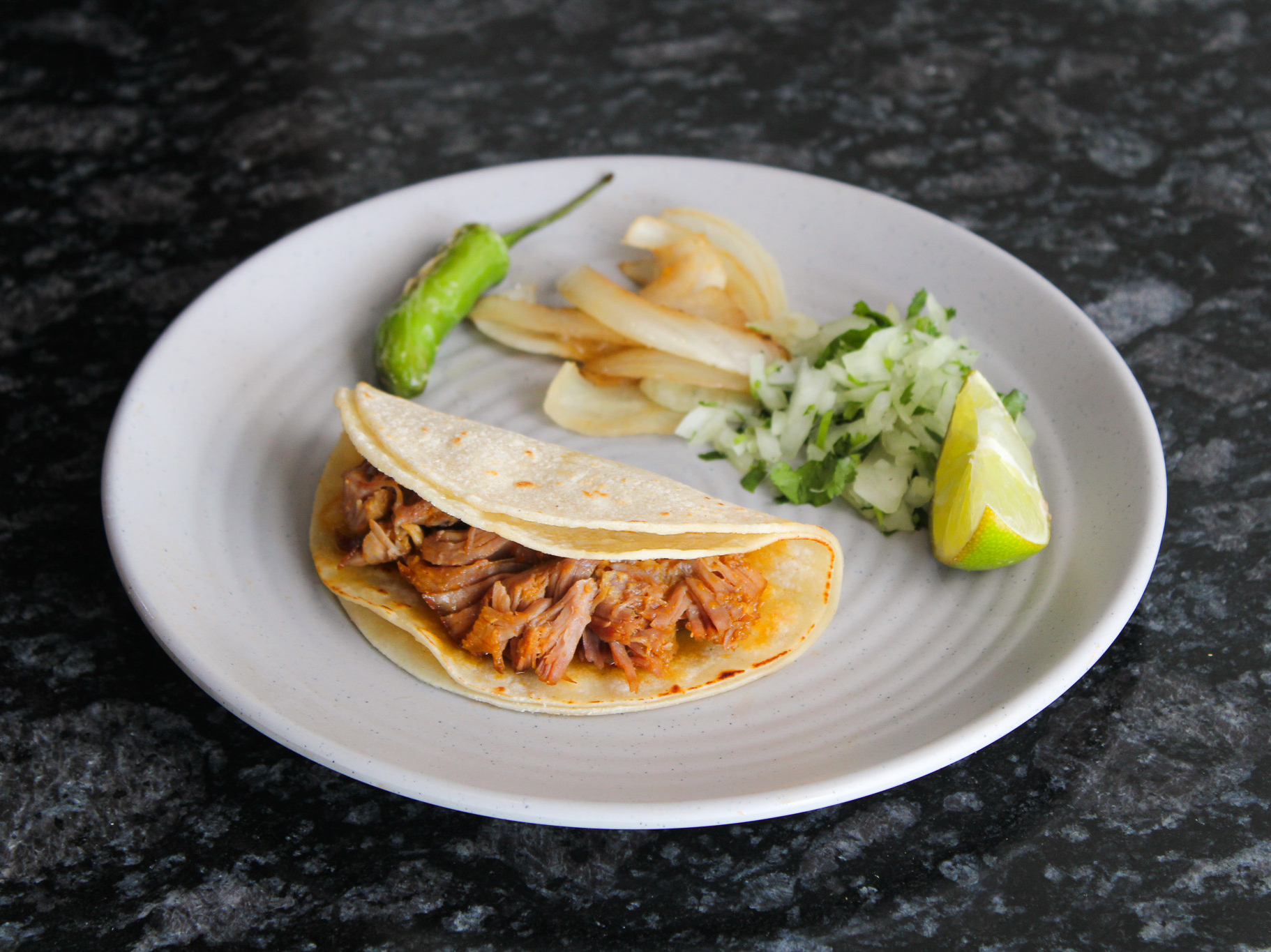Taco Carnitas.