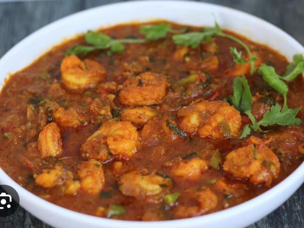 Kadai Shrimp.
