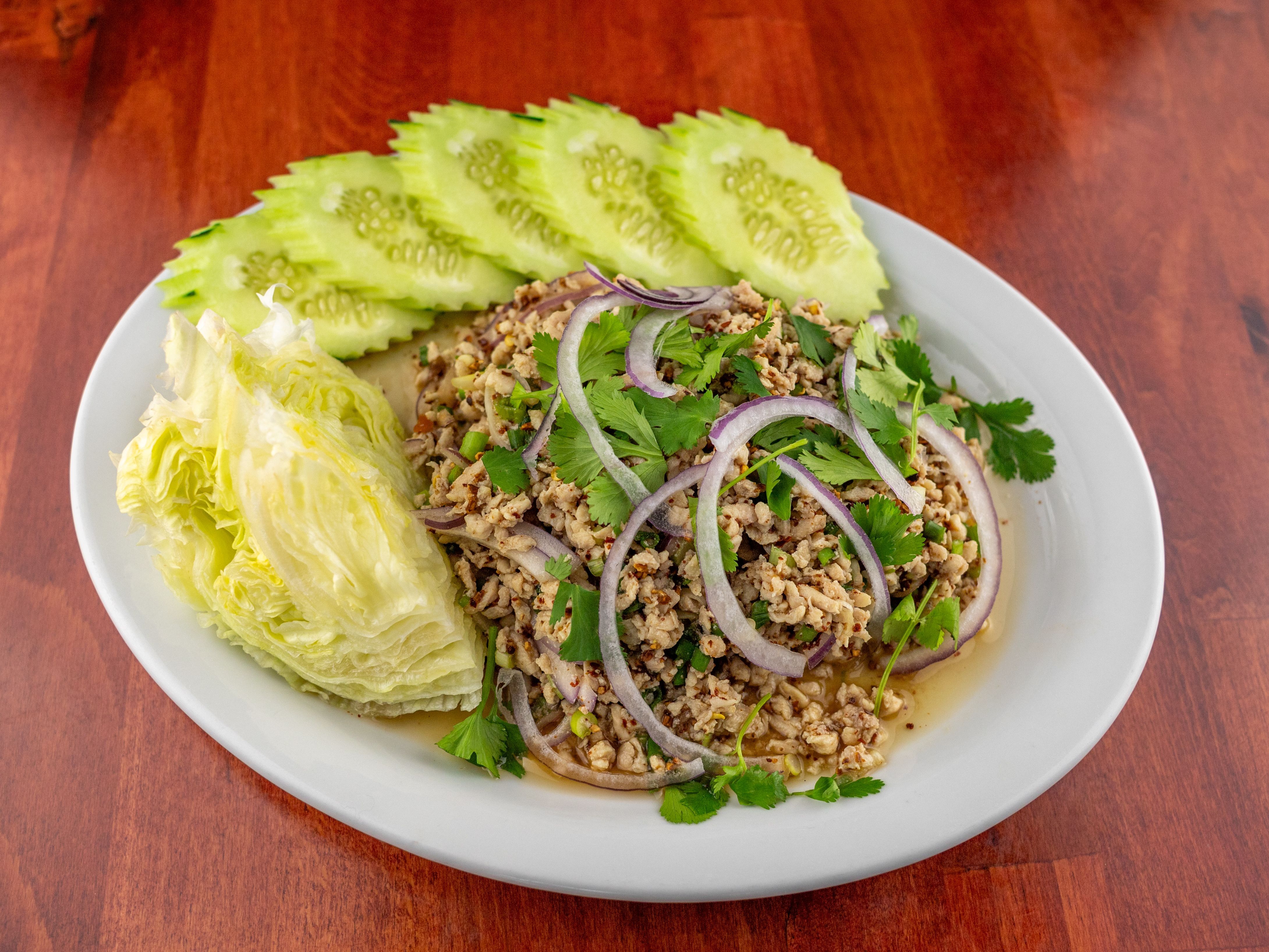 Chicken Larb.