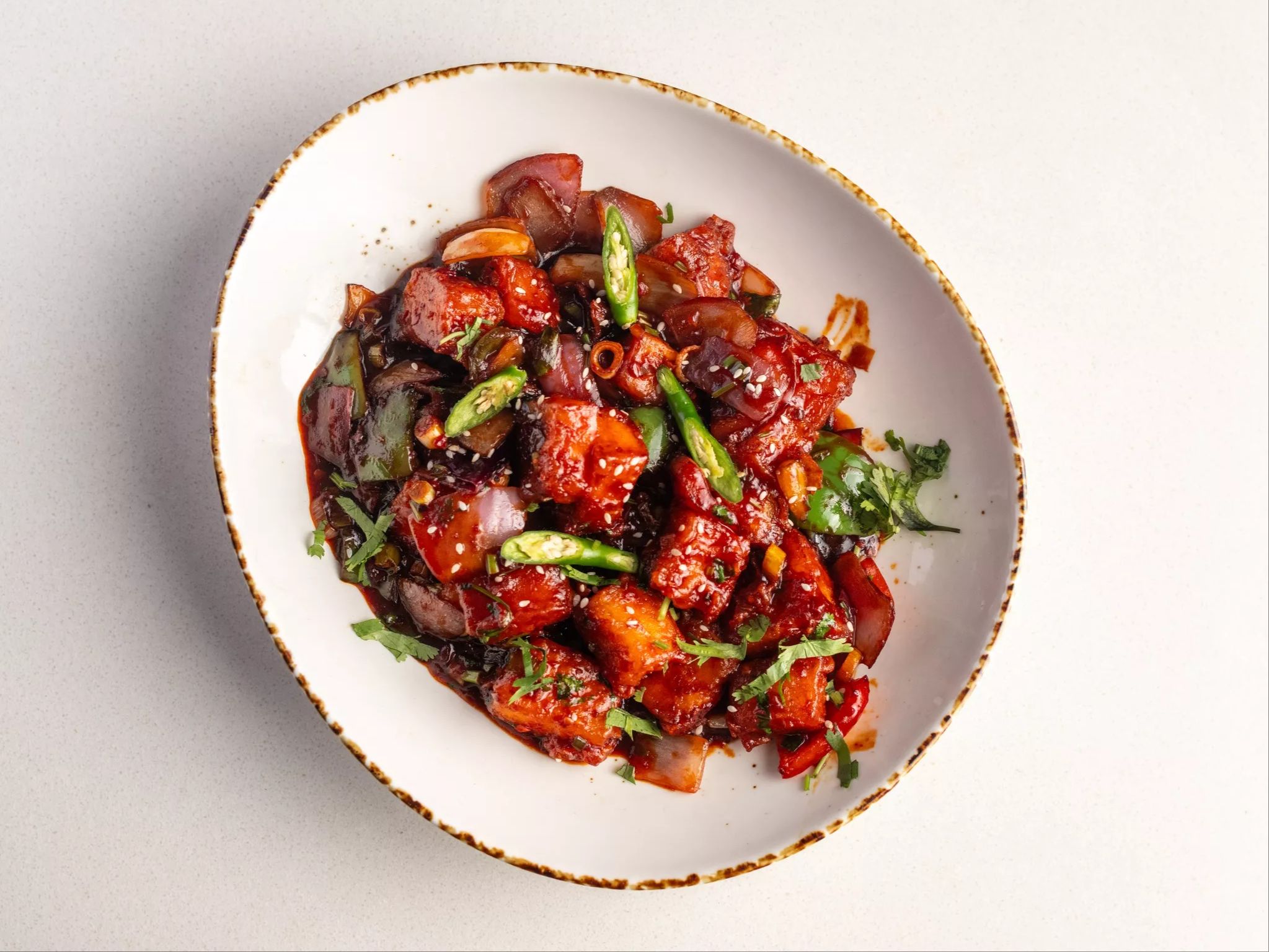 Chilly Paneer.