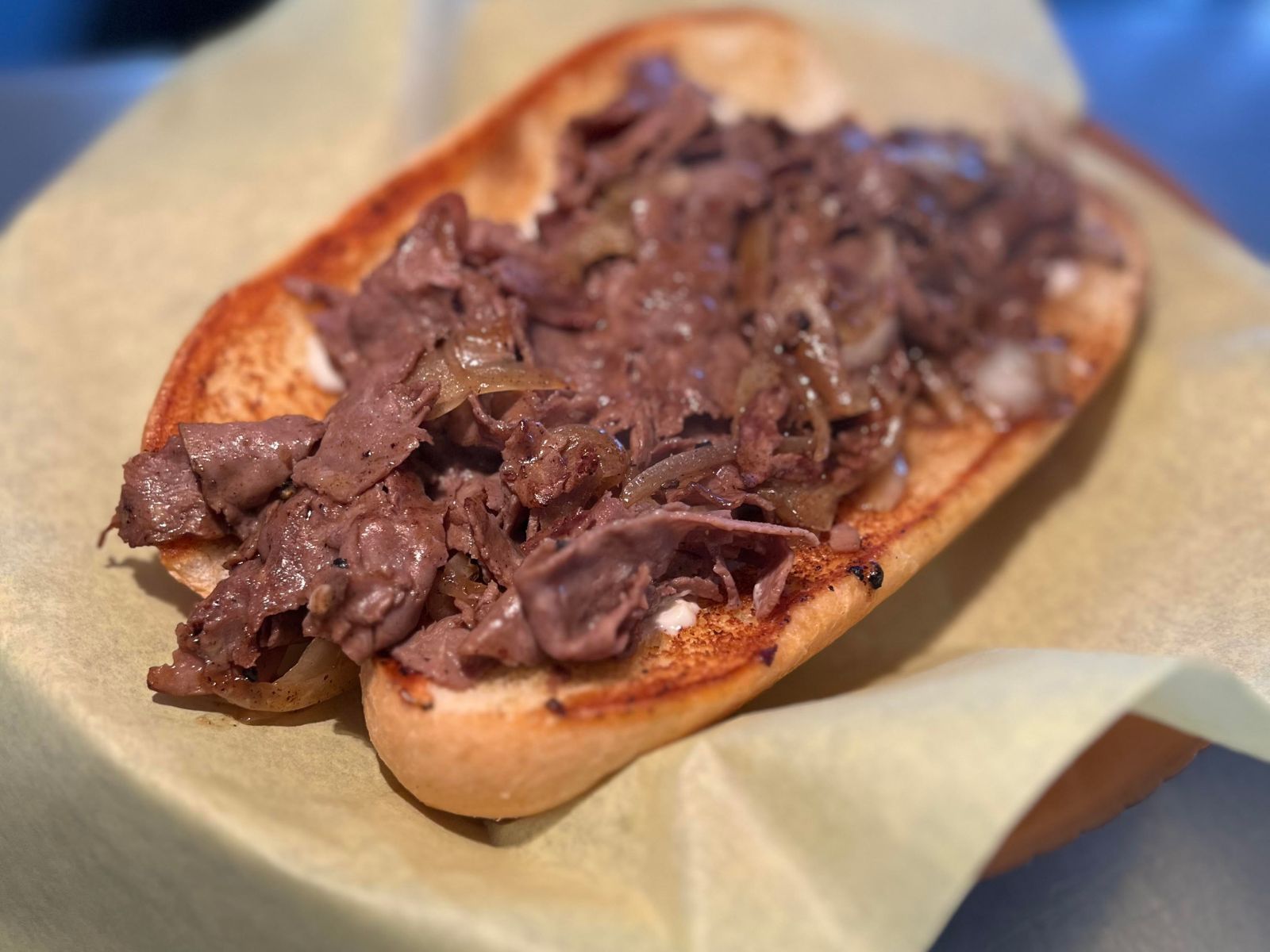 8" STEAK FRENCH DIP.