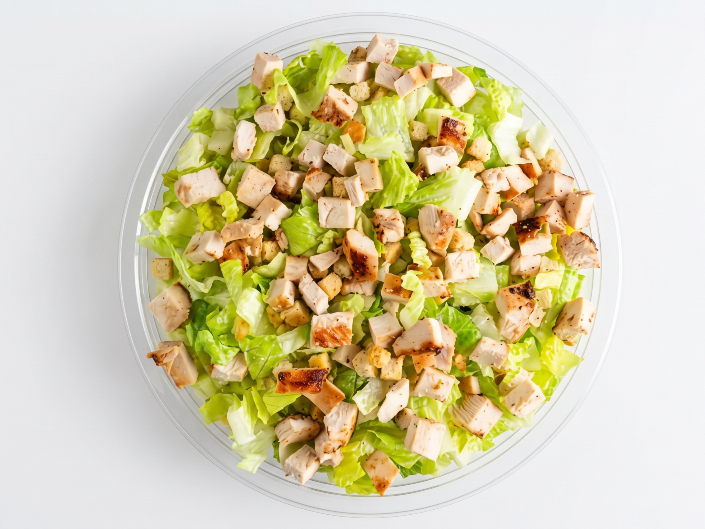 Caesar Salad w/Chicken.