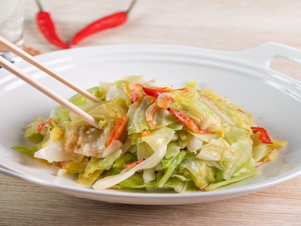 Fried Cabbage dinner