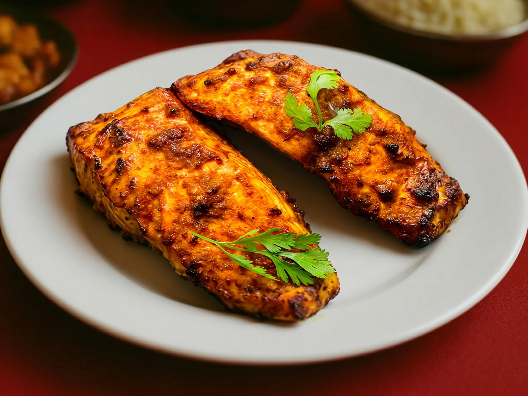 Salmon Fish (Tandoori Grill).