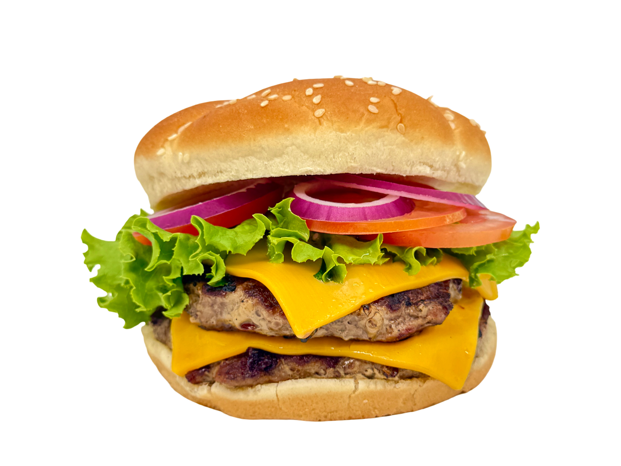 Double Burger with Cheese.