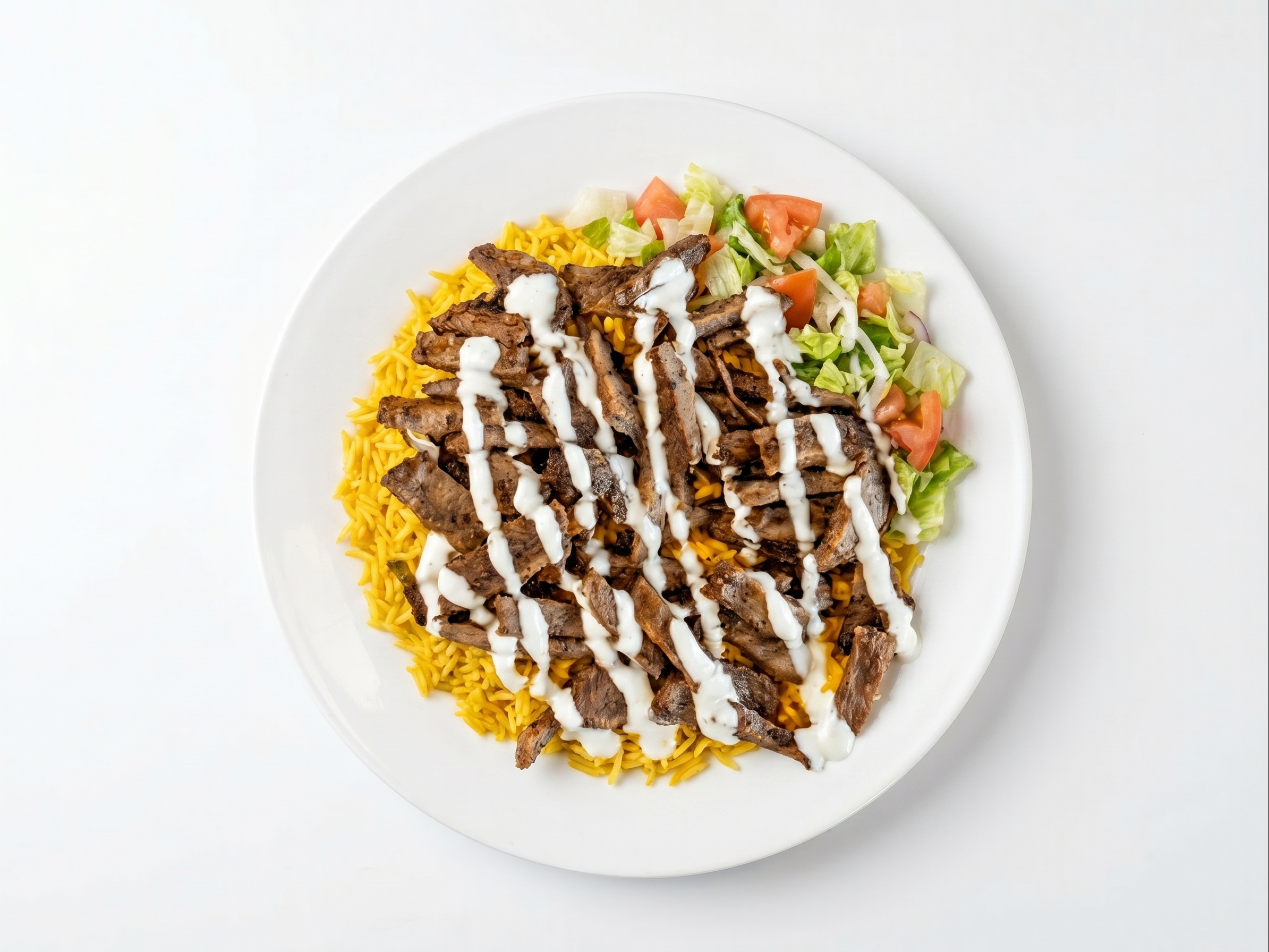 Gyro Over Rice.