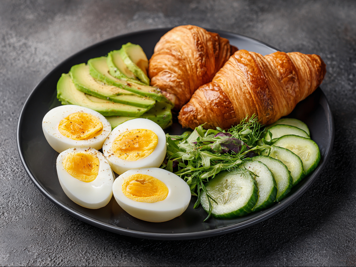 Boiled Eggs Platter.