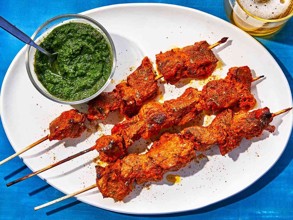 Lamb Boti Kabab.