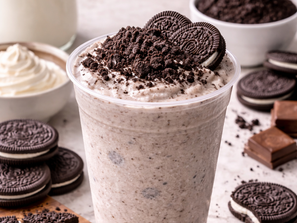 Oreo Slushy.