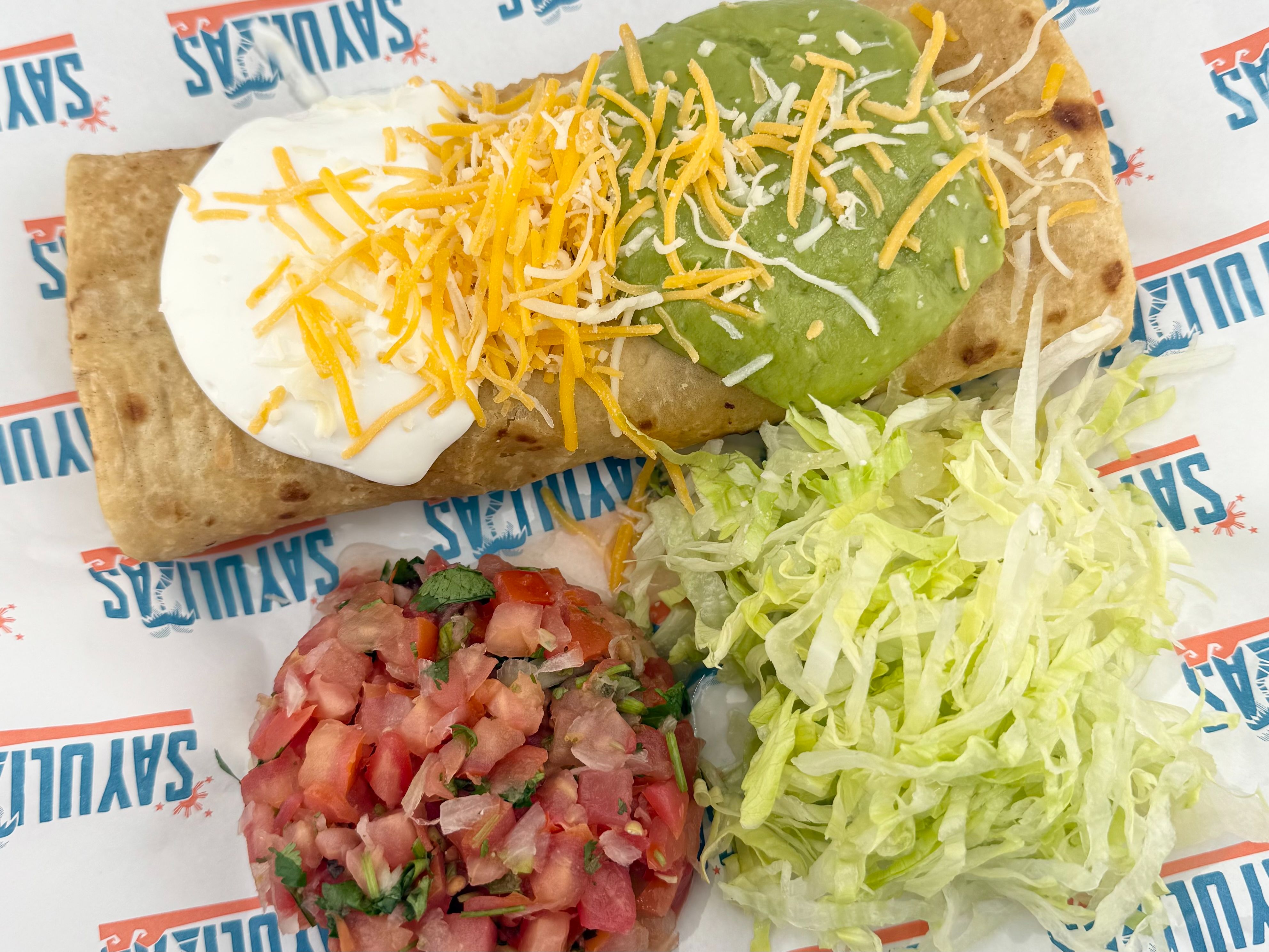 Surf & Turf Chimichanga.