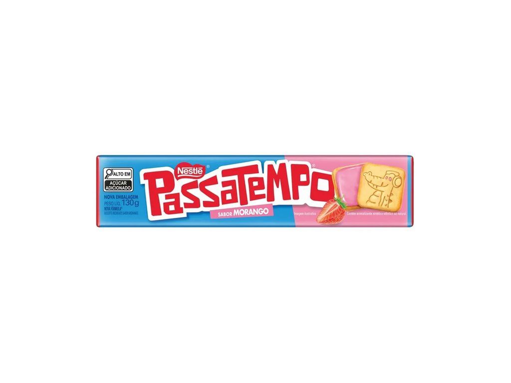 Passatempo Morango - 130g.