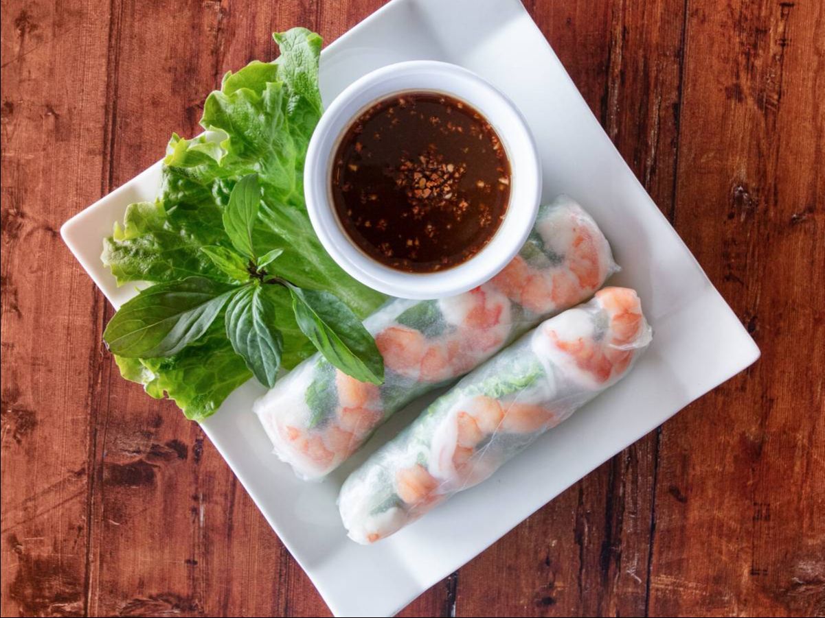 A-Shrimp Spring Rolls / Goi Cuon Tom (2Rolls Per Order).