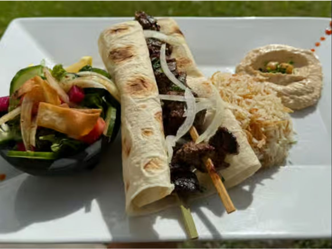 Lamb Shawarma Plate.