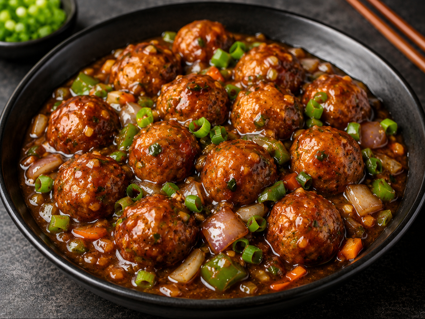 VEG MANCHURIAN.
