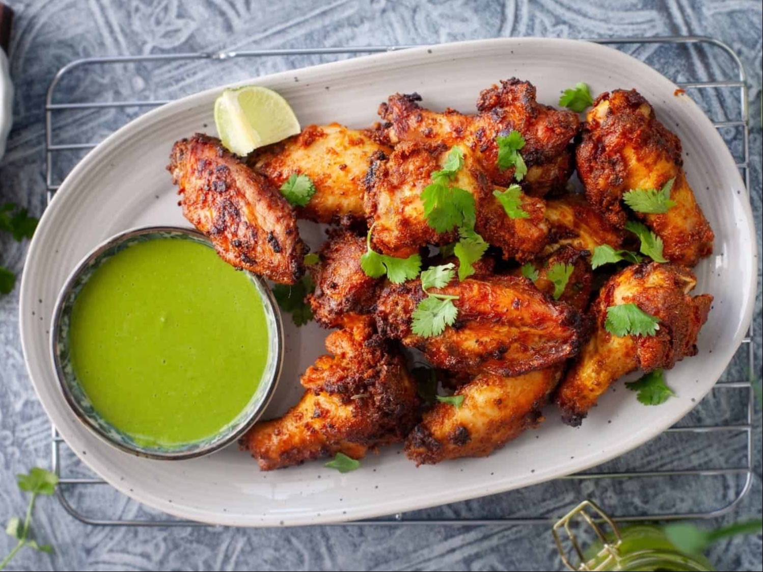 Desi Chicken Wings.