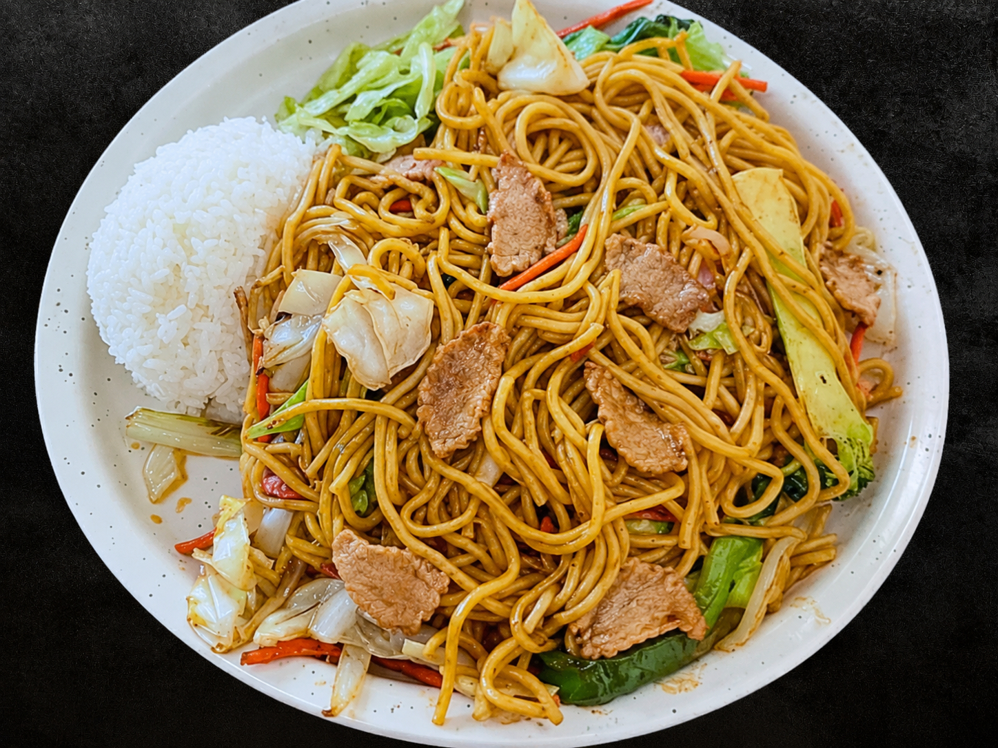 Pork Yakisoba.