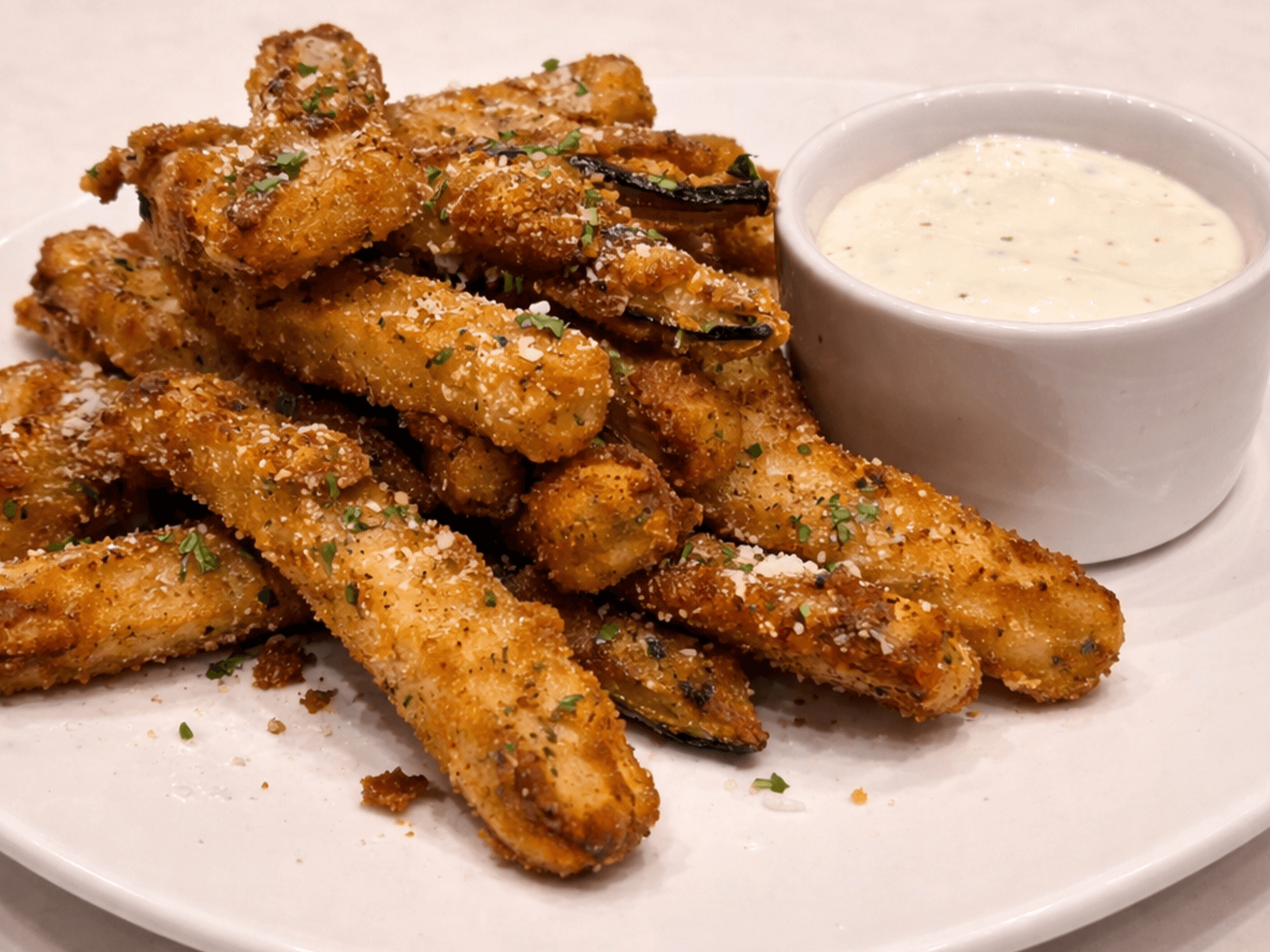 Zucchini Sticks.