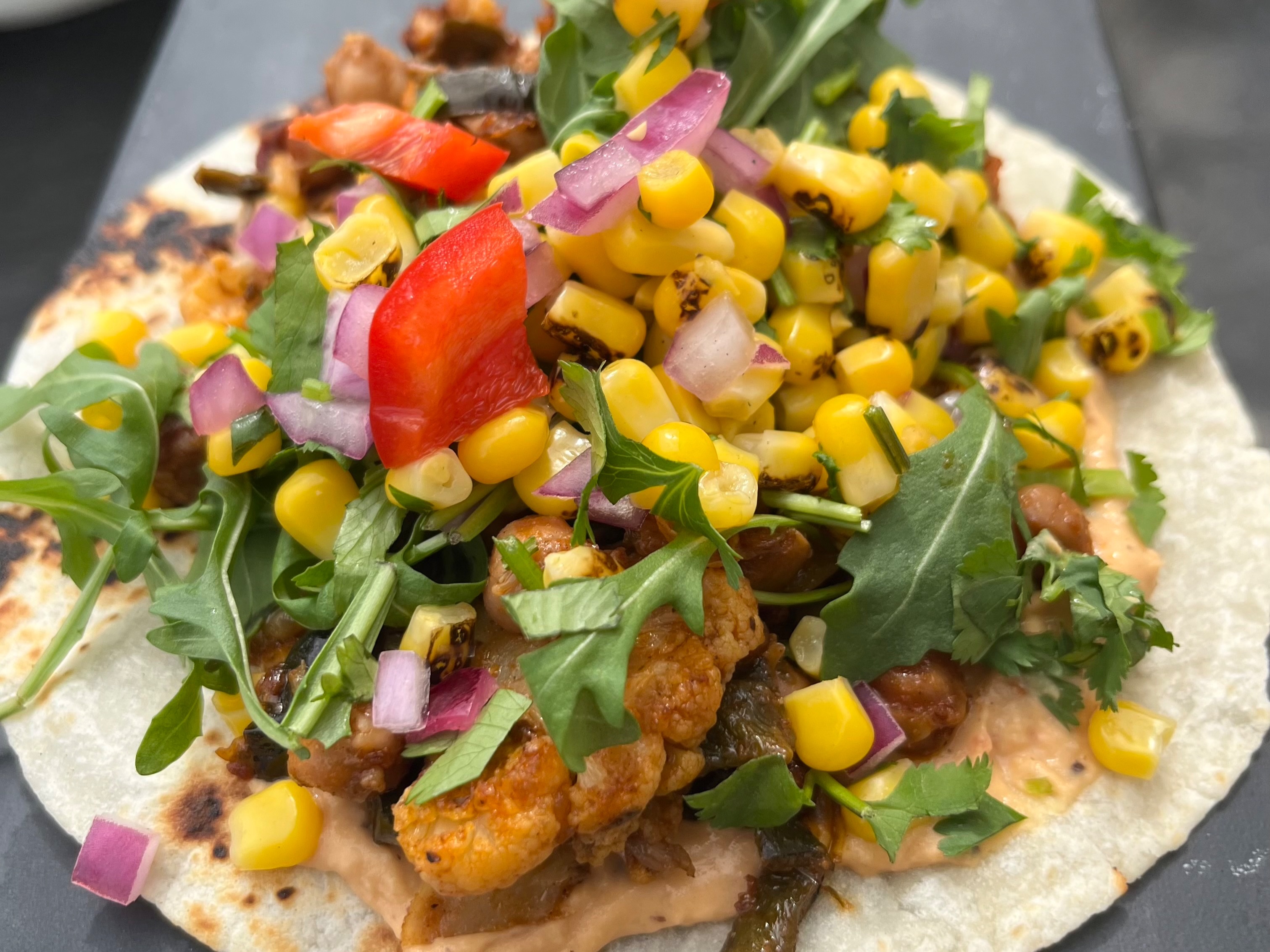 MAHA VEGGIE TACO (NEW).