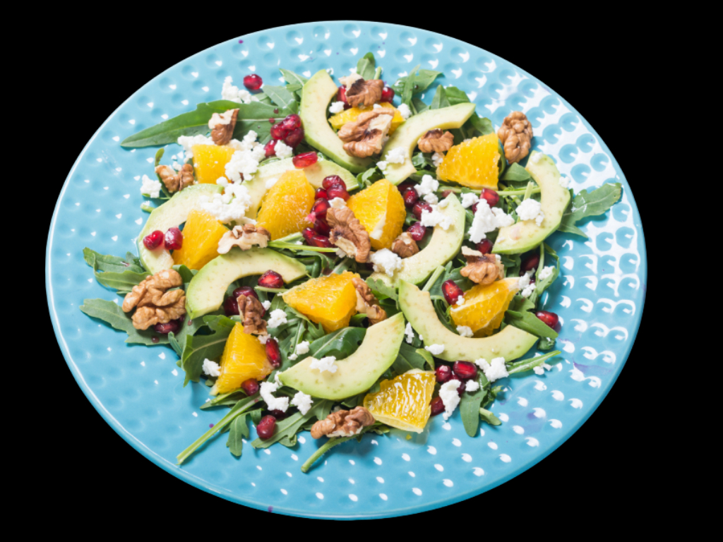 Cranberry Walnut Salad.