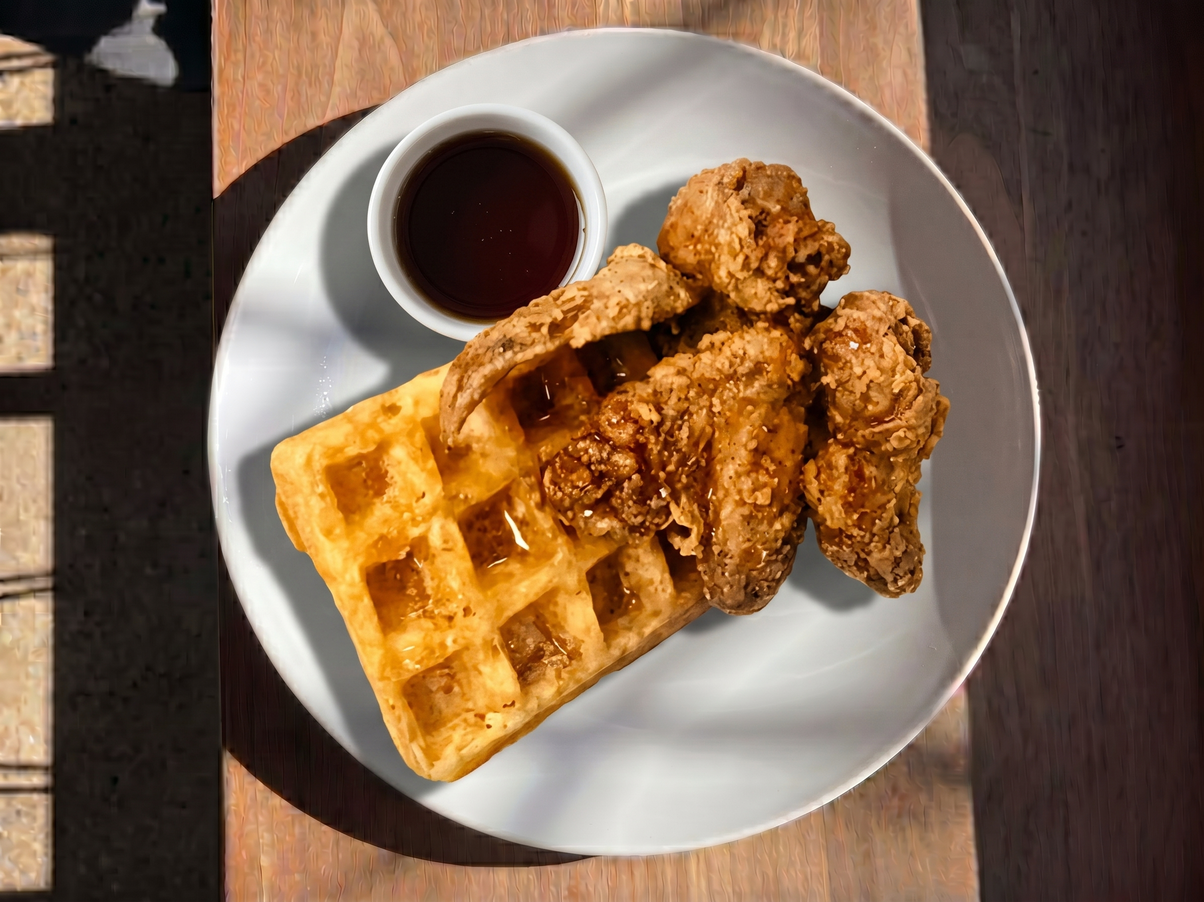 Chicken & Waffles.