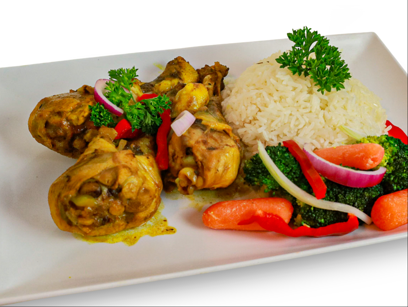 Lg. Curry Chicken.