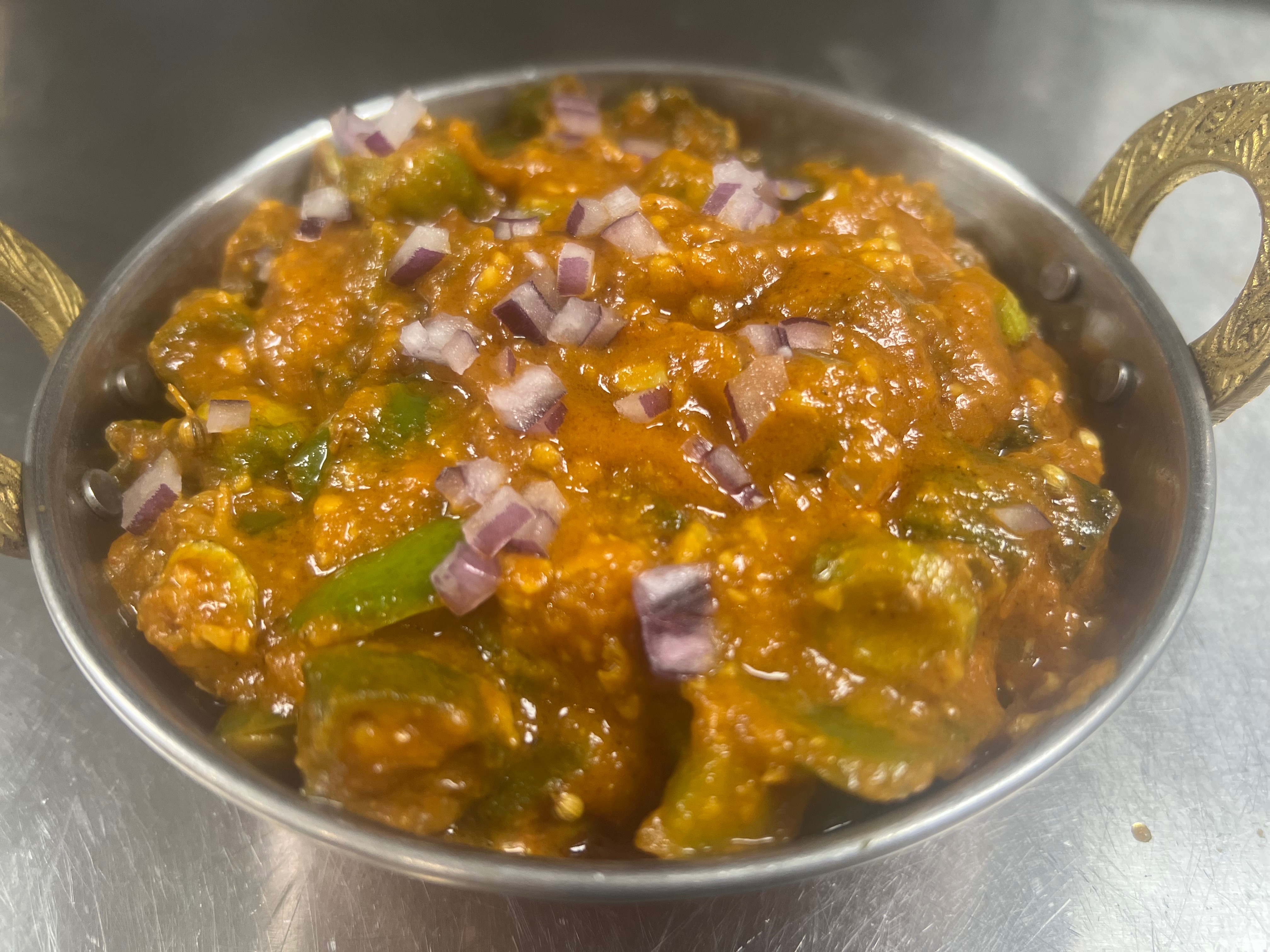 Khatta Bhindi.
