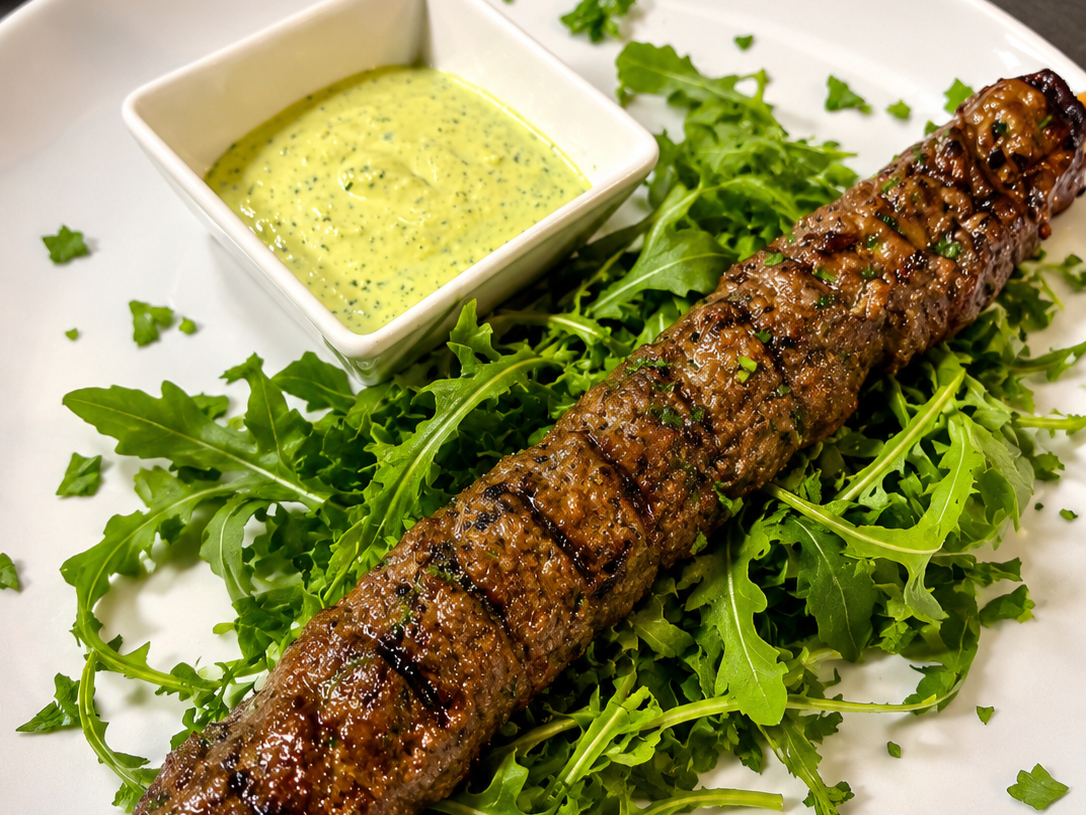 Single Beef kabob.