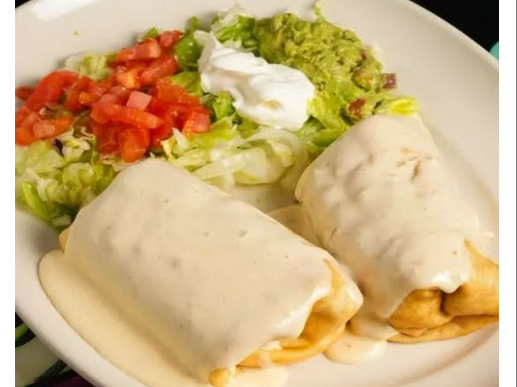 Chimichangas.