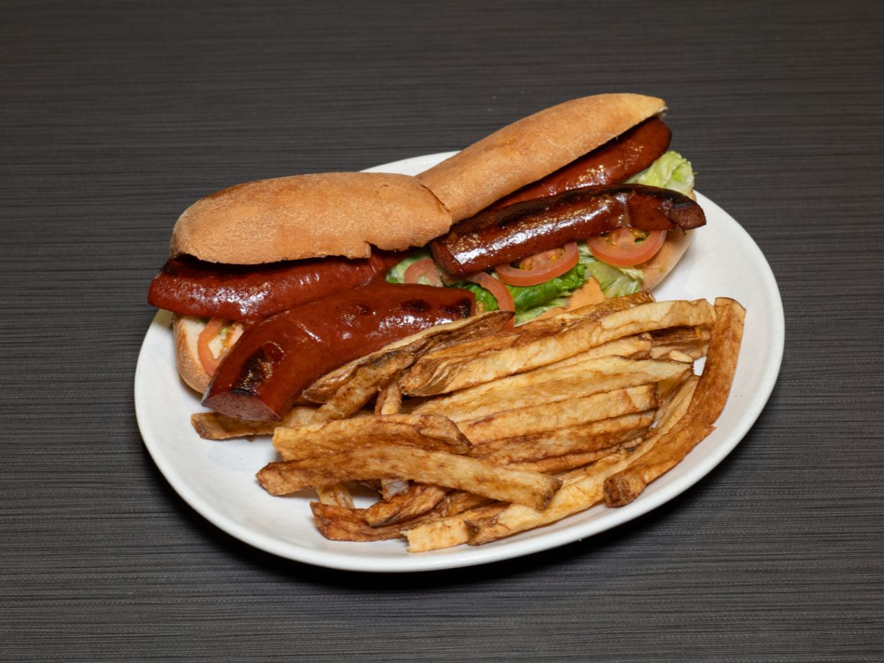 Smoked Sausage Po' Boy.